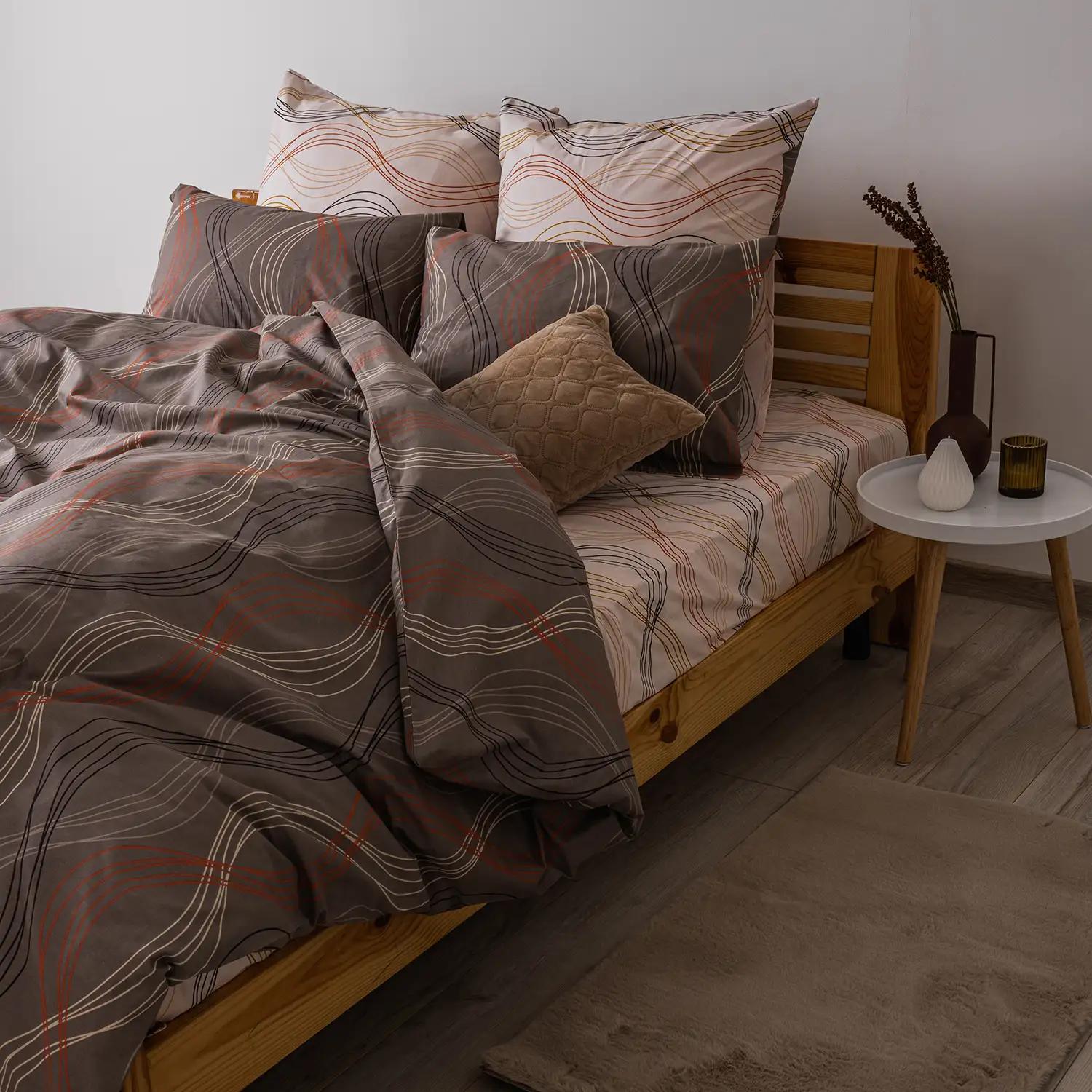 Постельное белье ТЕП "Happy Sleep" Autumn Vibes, 50x70, полуторное - Фото 4