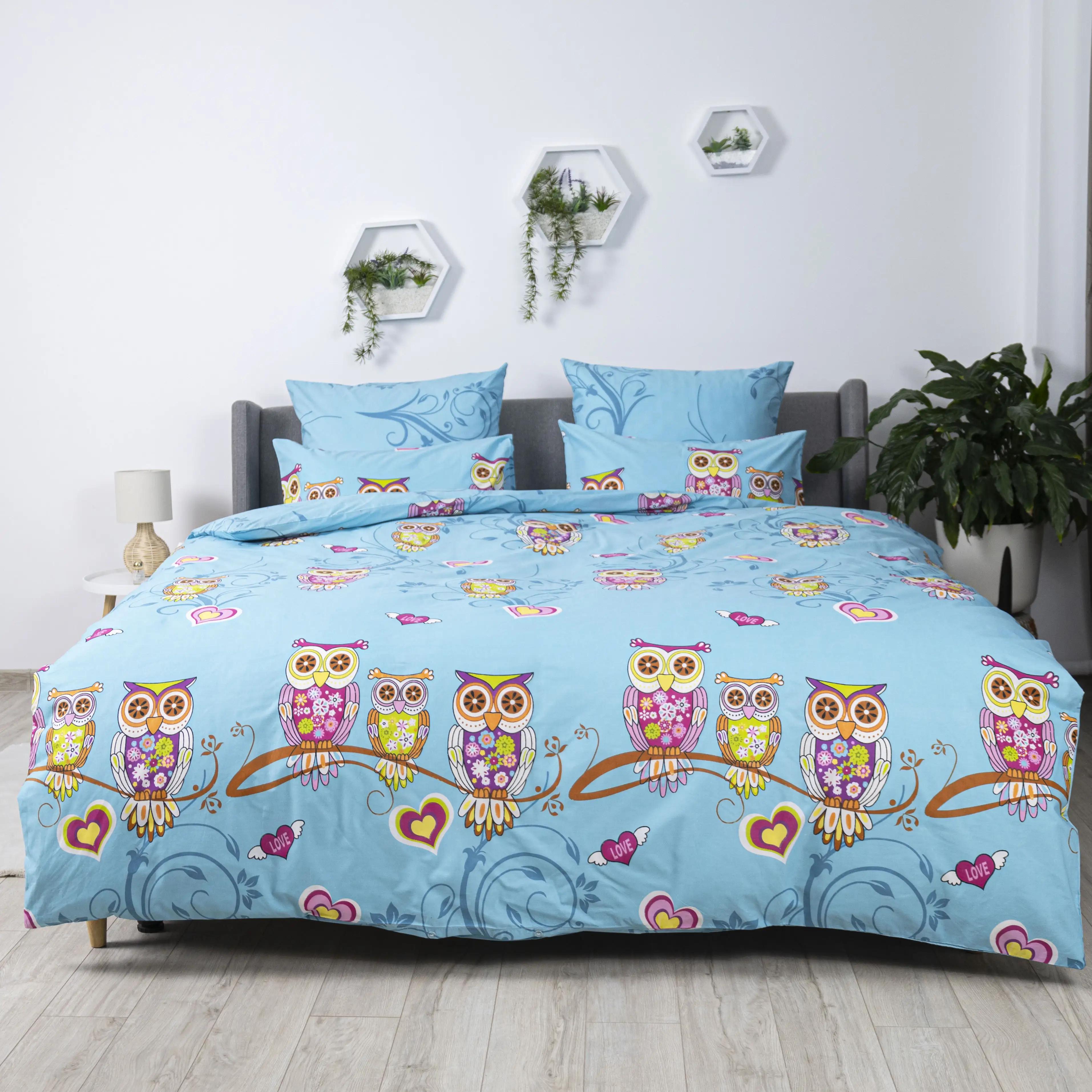 Постільна білизна "ТЕП" Сова, 70x70, двоспальна - Фото 2