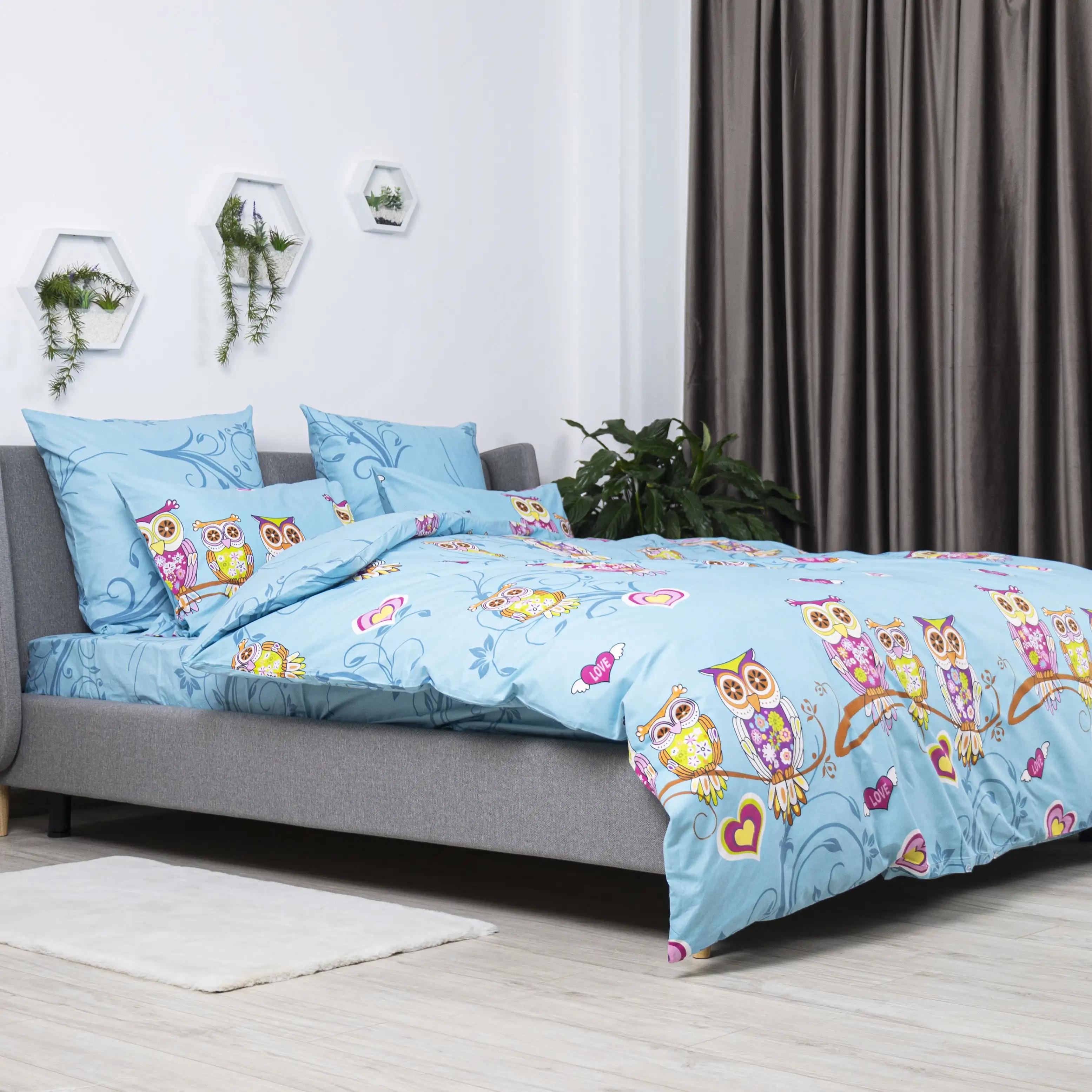 Постільна білизна "ТЕП" Сова, 70x70, двоспальна - Фото 4