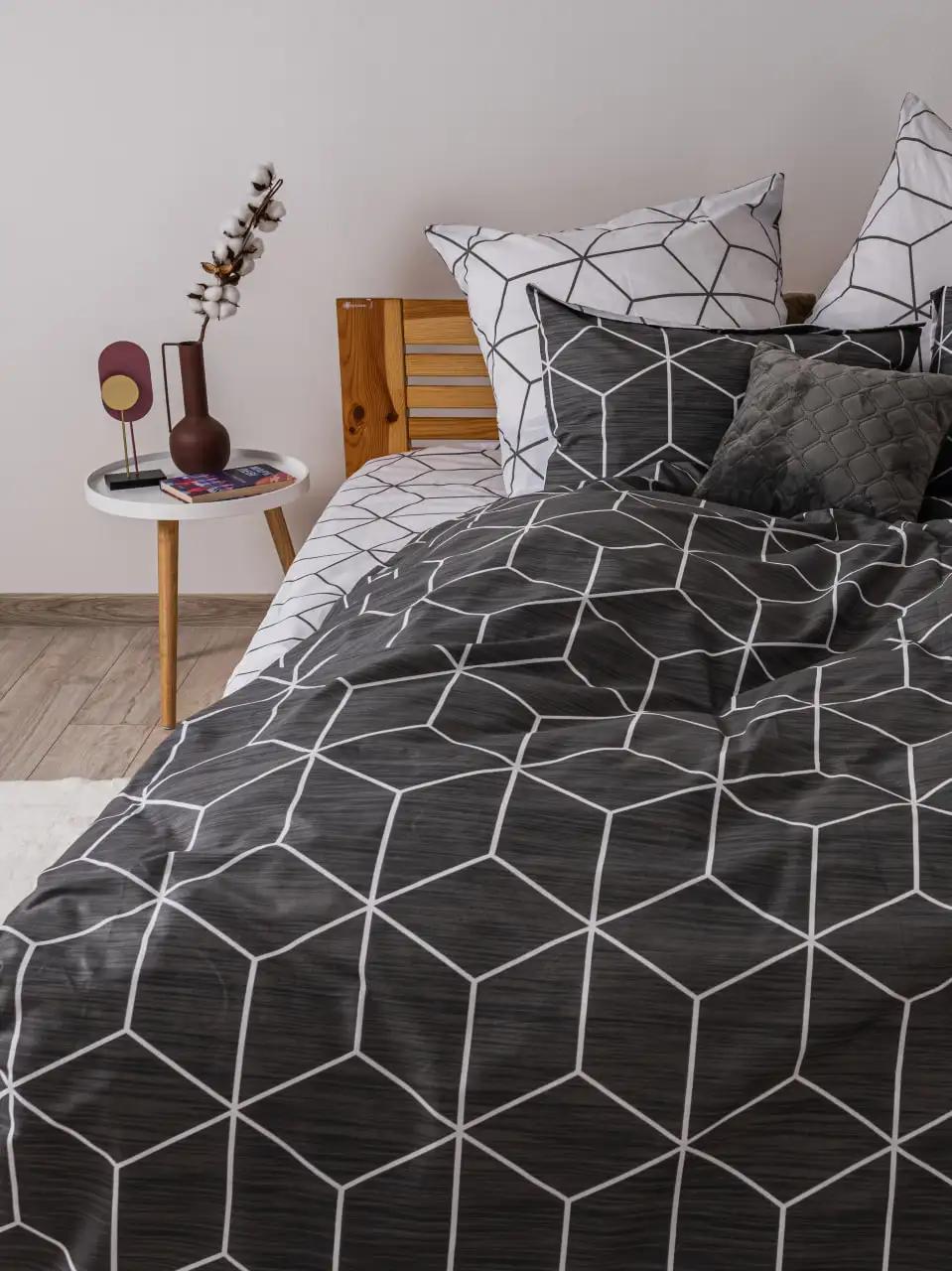 Комплект постільної білизни "ТЕП" 362 Cube, євро - Фото 6