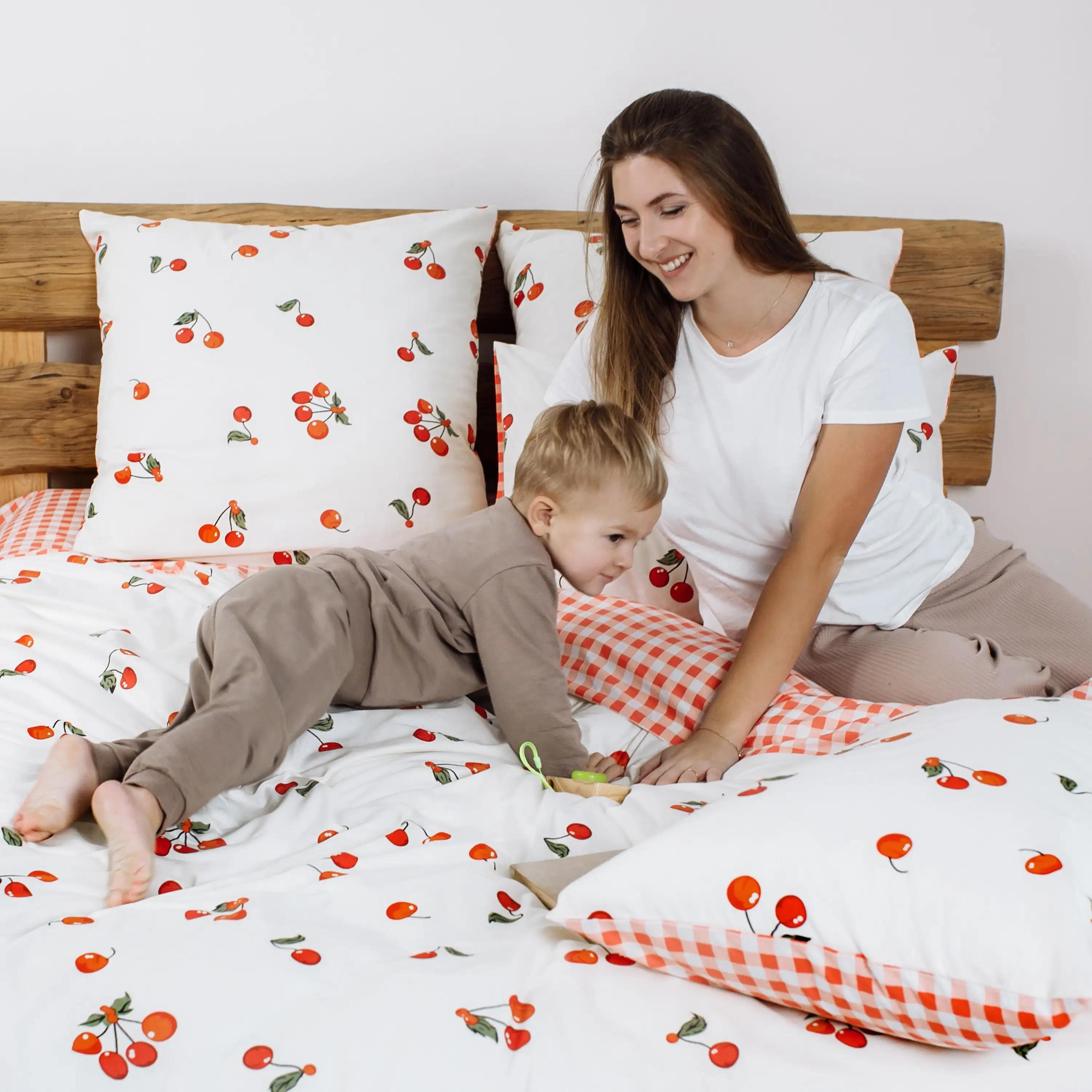 Постільна білизна "ТЕП" Cherry Combo, 70х70, євро - Фото 7