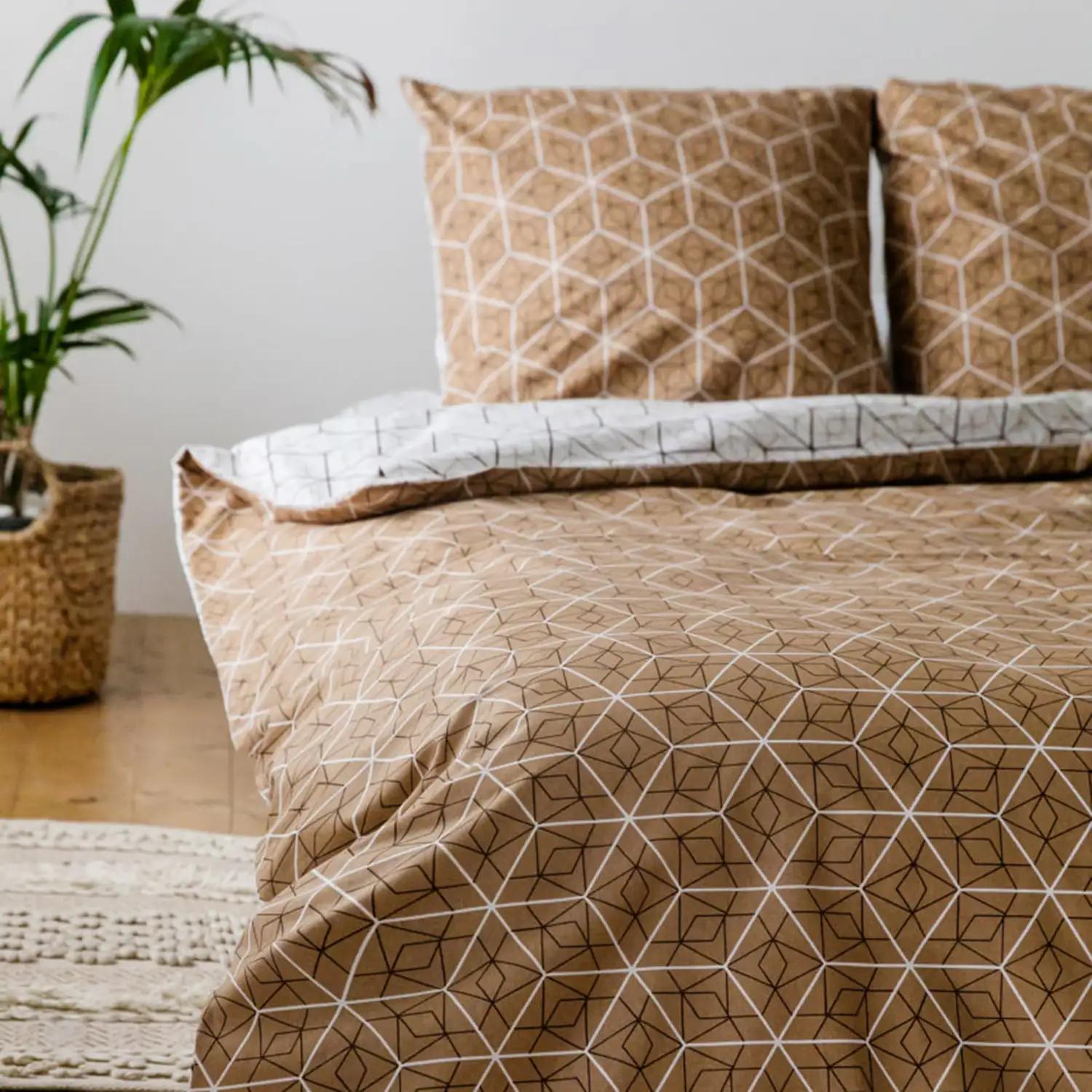 Bed Linen Set "TEP" Quadro Stars, 70x70, family - Photo 3