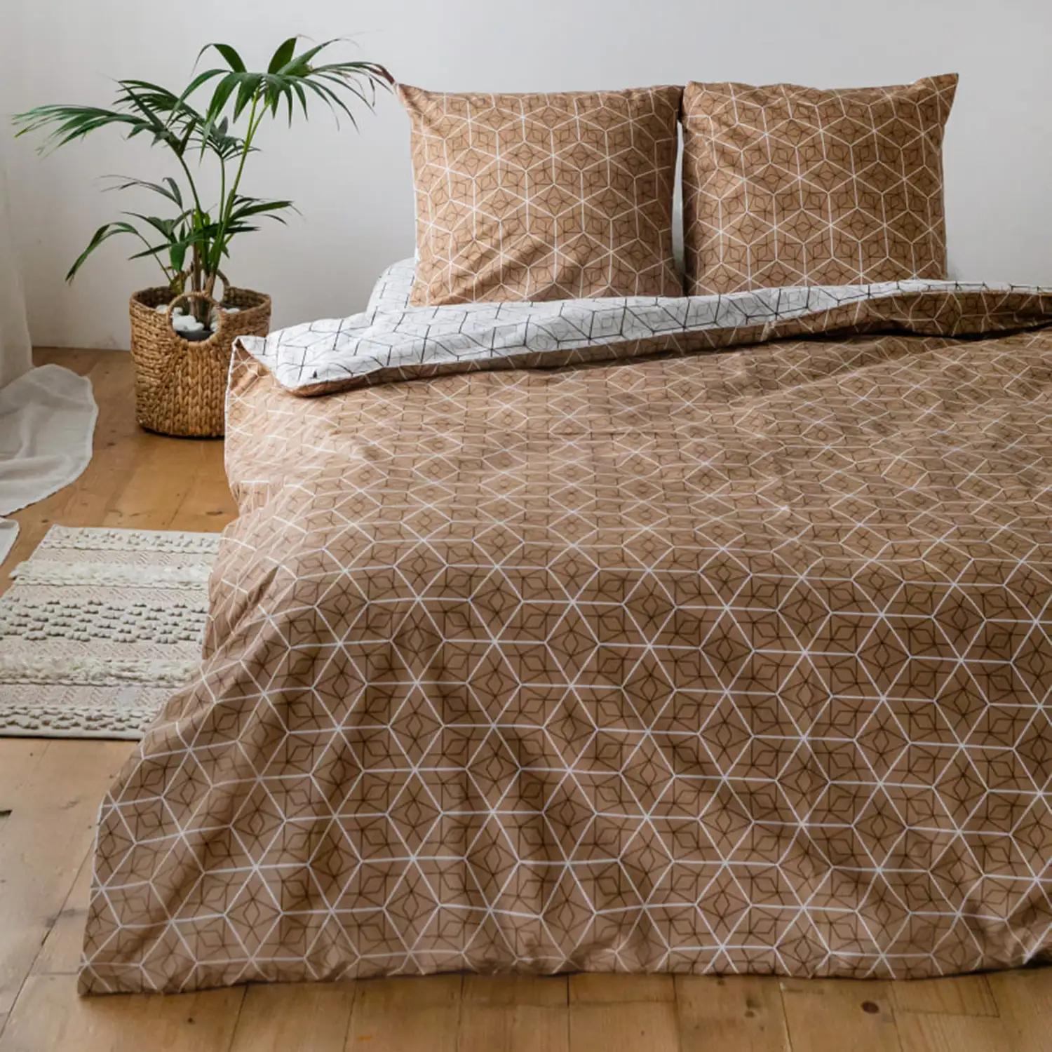 Bed Linen Set "TEP" Quadro Stars, 70x70, family - Photo 2