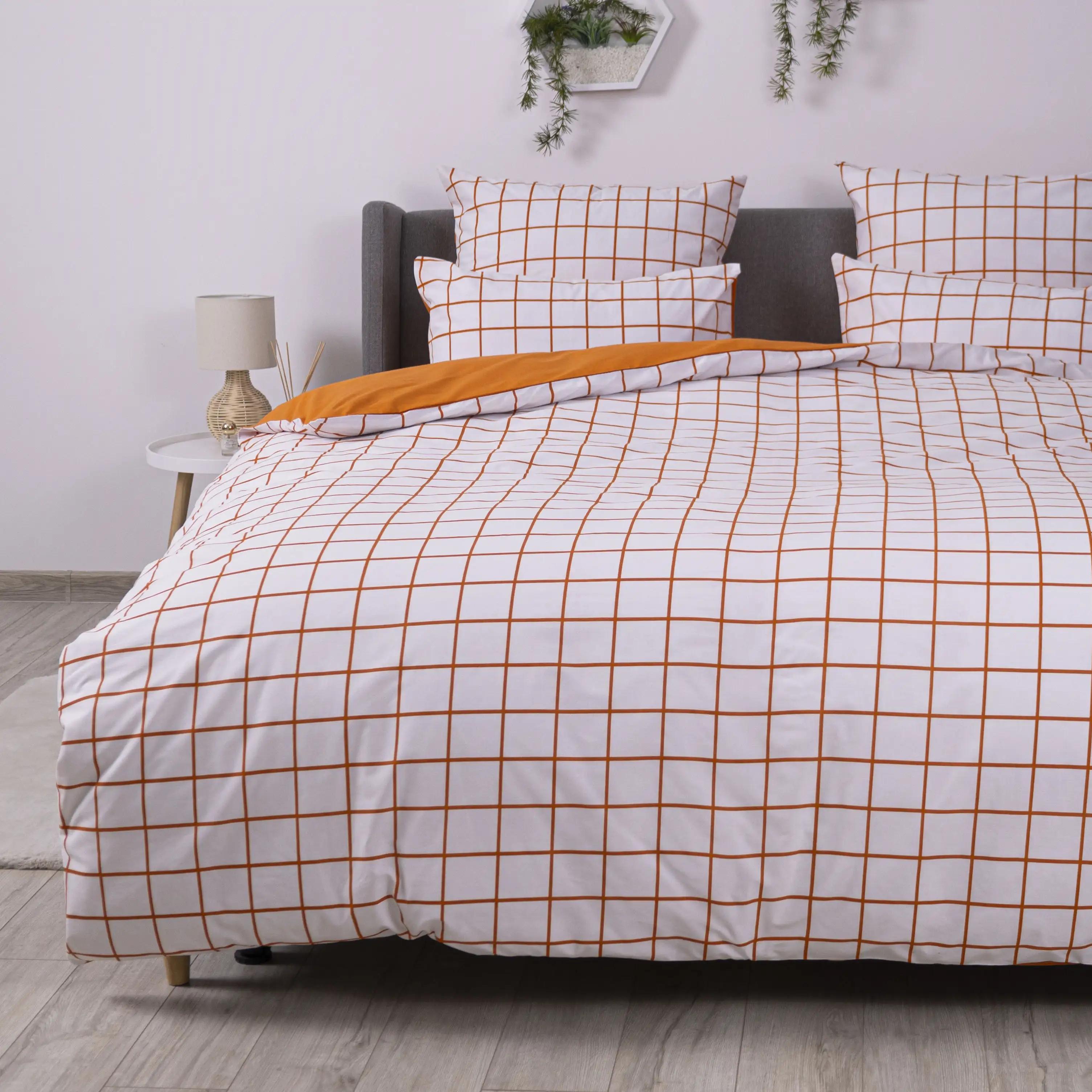 Постельное белье "ТЕП" Terracotta Check, 70x70, семейное - Фото 6