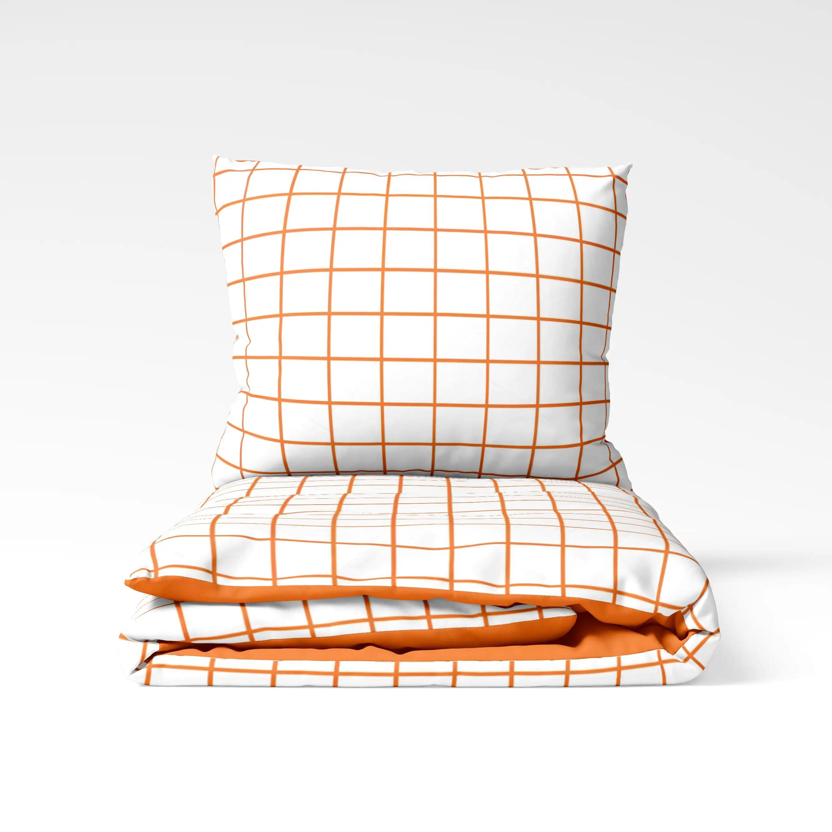 Комплект постільної білизни ТЕП Terracotta Check, 70x70