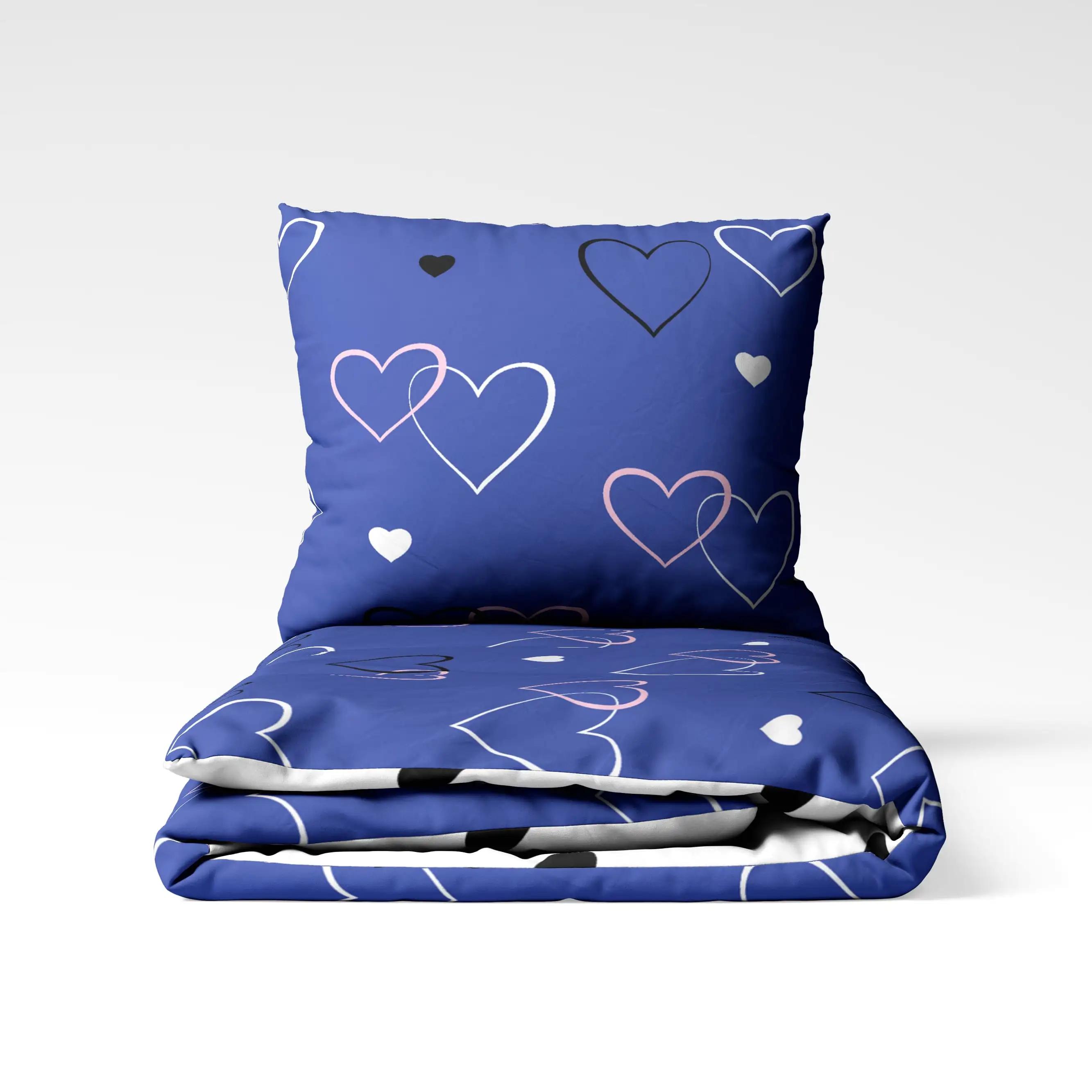 Комплект постельного белья ТЕП Navy Blue Love, 70x70