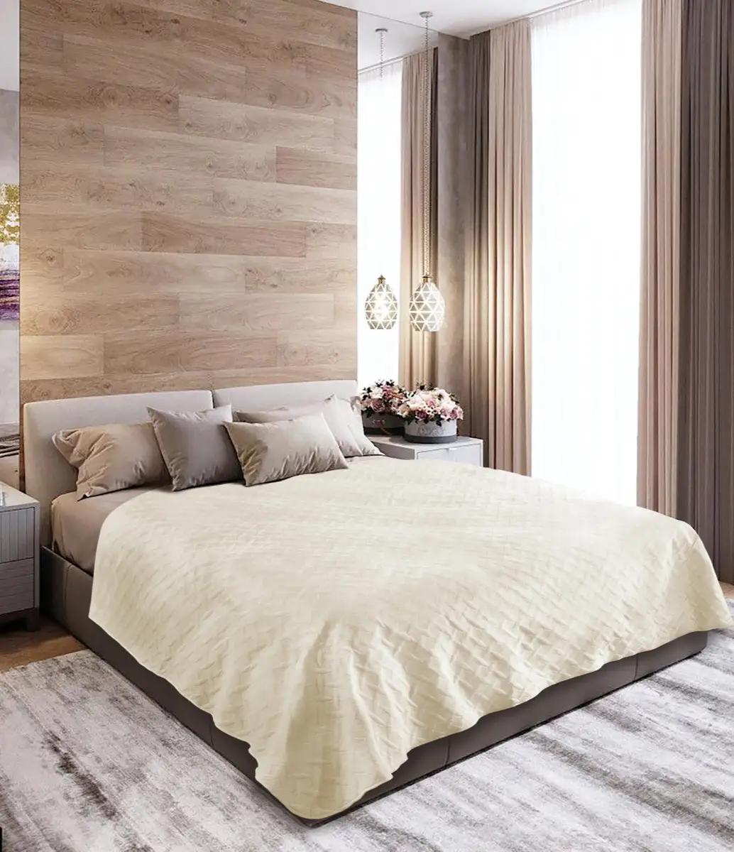 Покривало ТЕП "VELOUR" Бежеве, 150x210