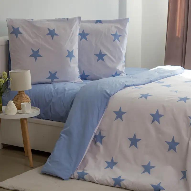 Bedding Set TEP "Soft dreams" Morning Star Blue, 70x70, one and a half - Photo 3