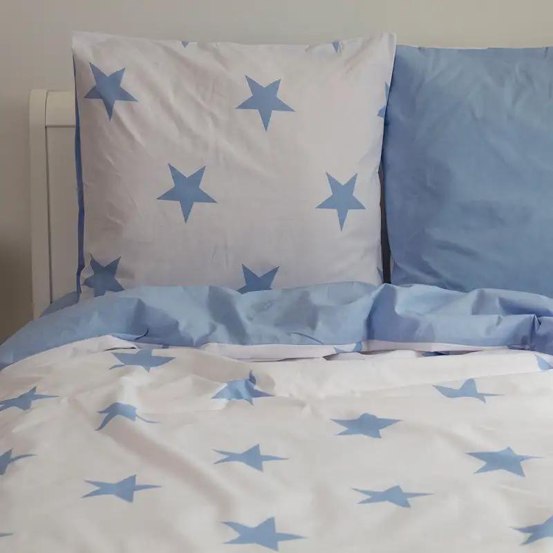 Bedding Set TEP "Soft dreams" Morning Star Blue, 70x70, one and a half - Photo 4