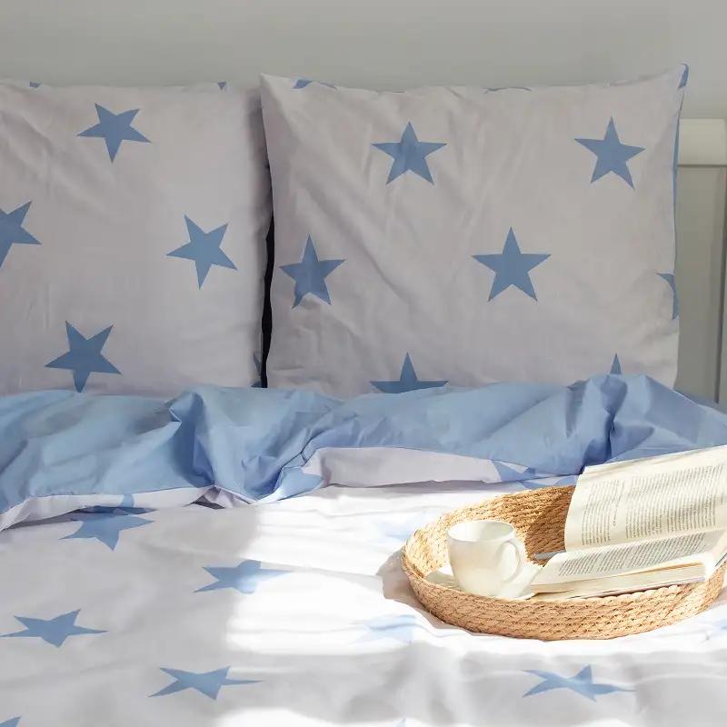 Bedding Set TEP "Soft dreams" Morning Star Blue, 70x70, one and a half - Photo 5