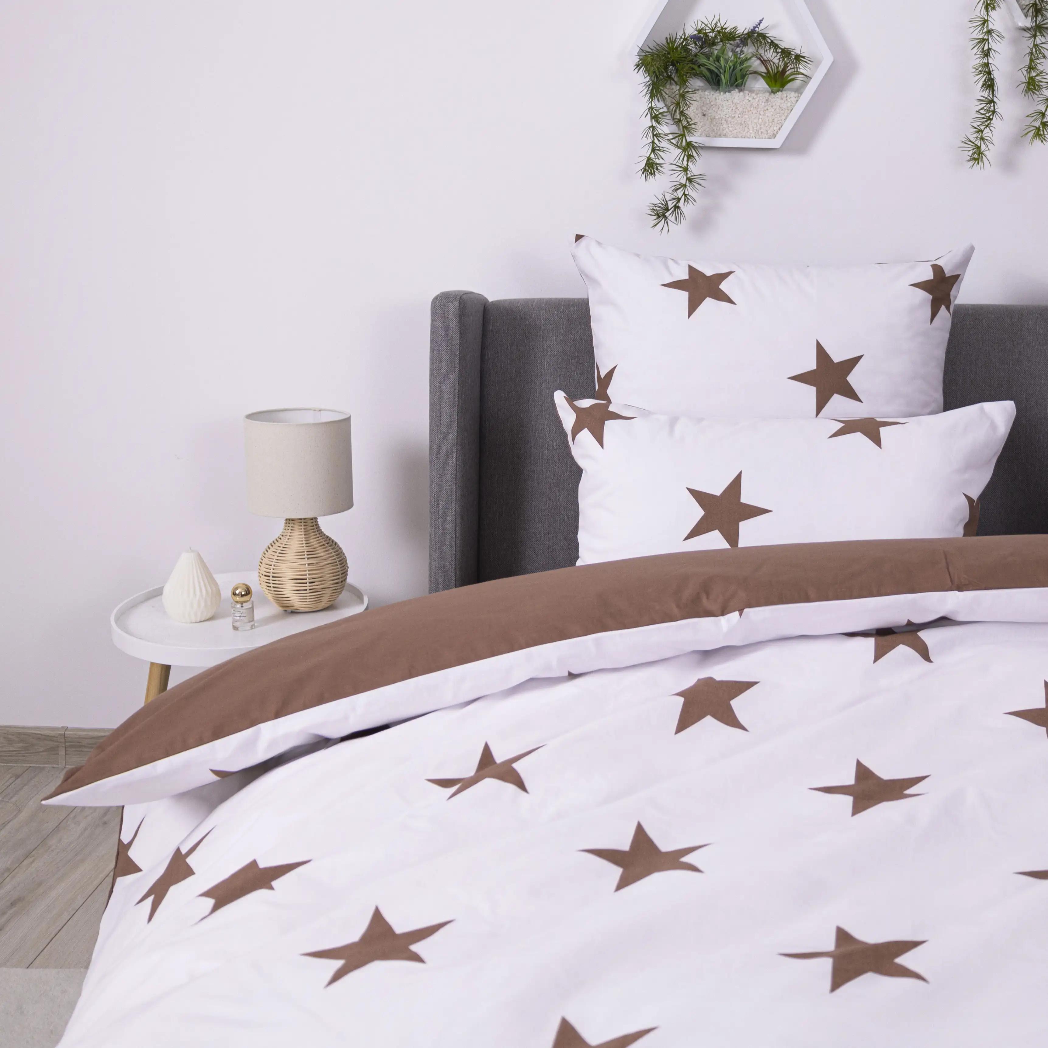 Bedding Set TEP "Soft dreams" Morning Star Cappuccino, 70x70, euro - Photo 5