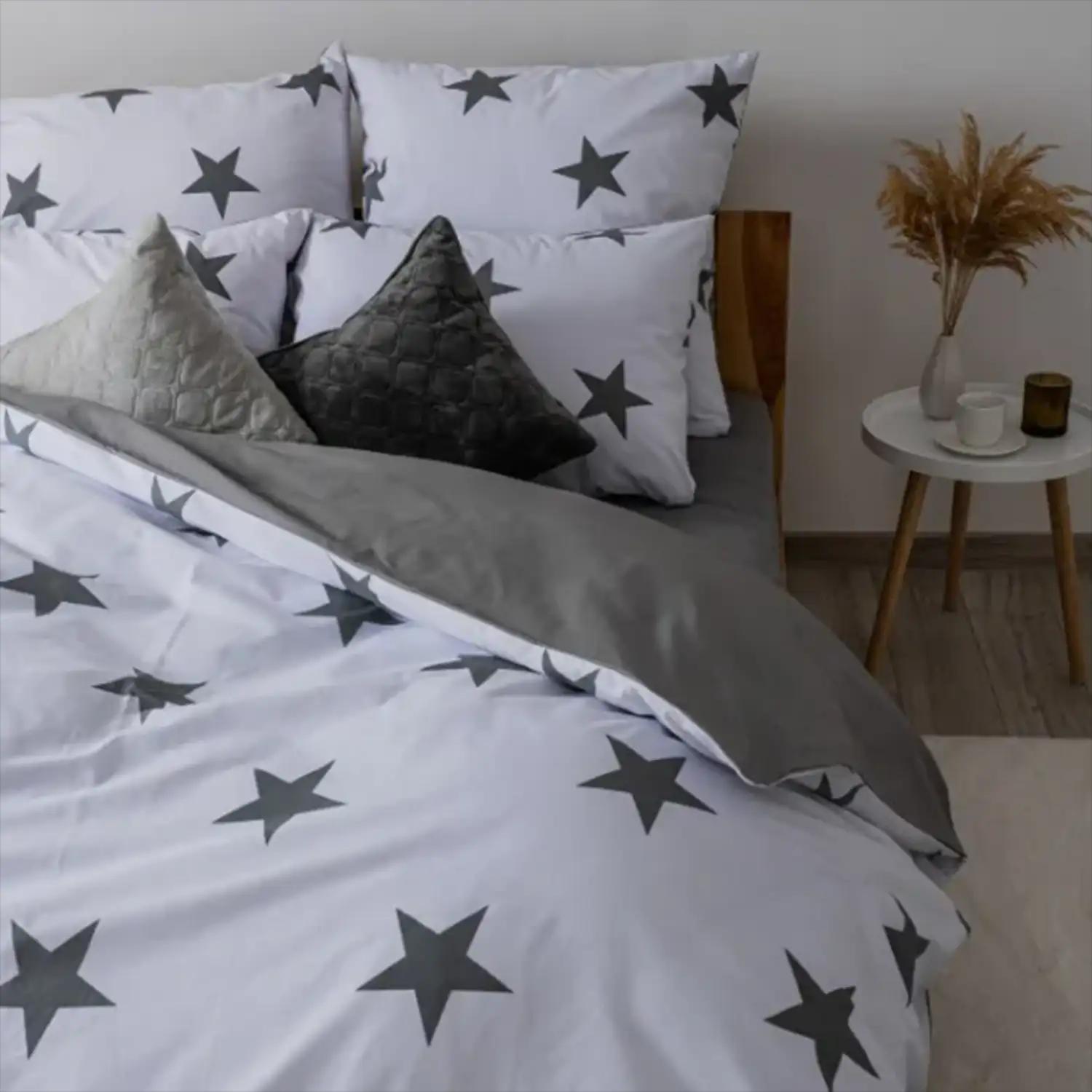 Постільна білизна ТЕП "Soft dreams" Morning Star Grey, 70x70, семейное - Фото 4