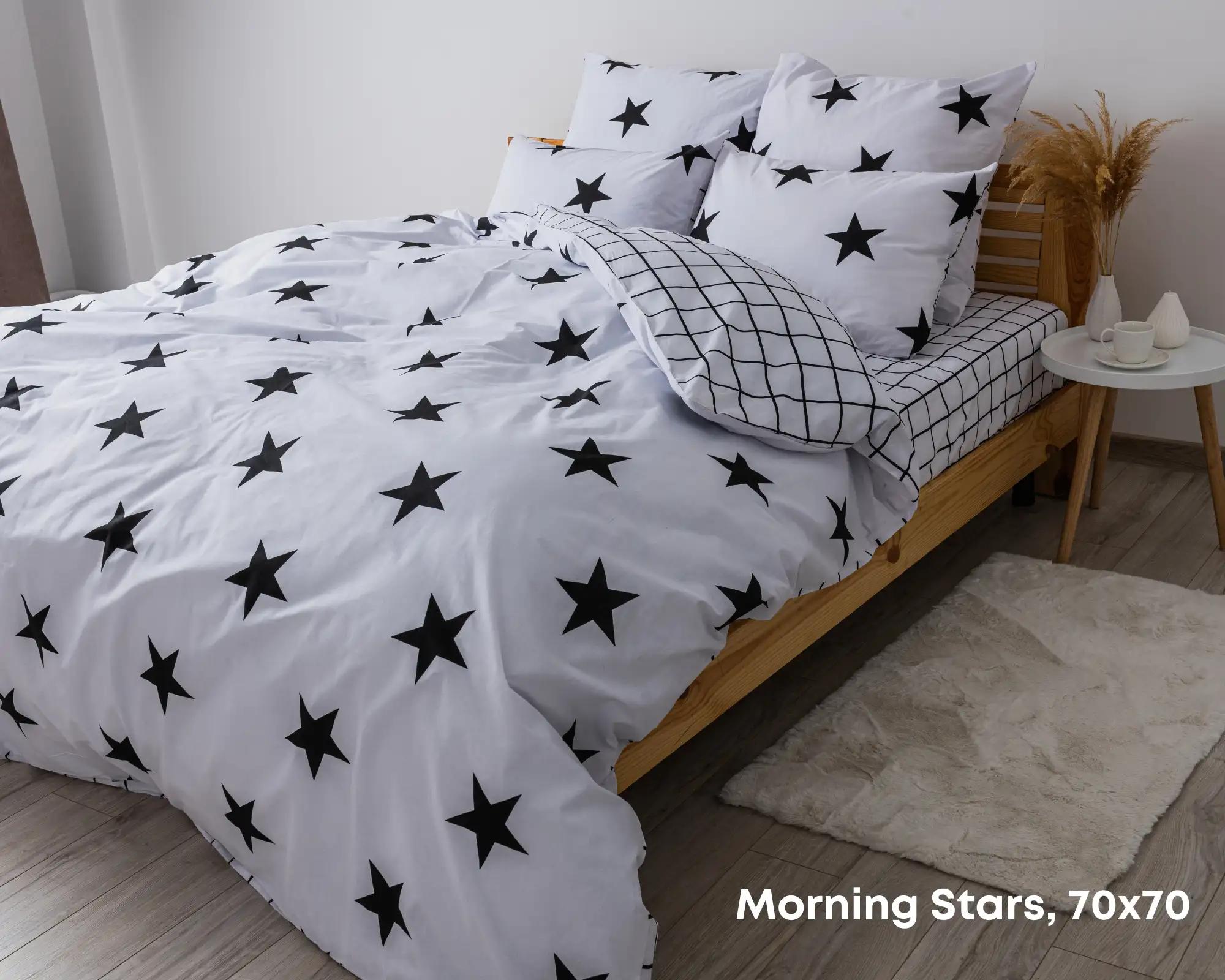 Комплект постільної білизни ТЕП "Soft dreams" Morning Stars, полуторна - Фото 2