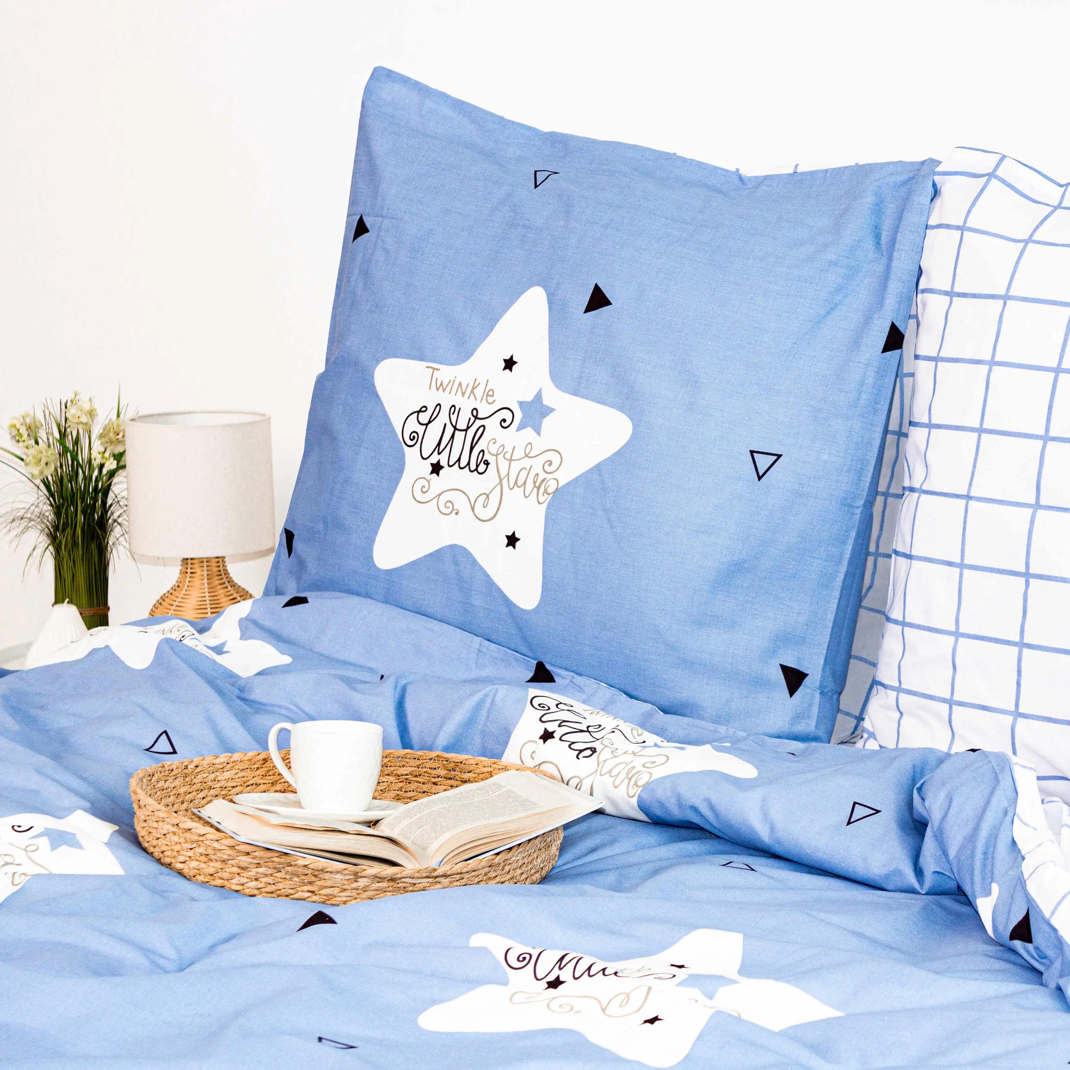 Постільна білизна ТЕП "Soft dreams" Twinkle Stars, 70x70, двоспальна - Фото 5