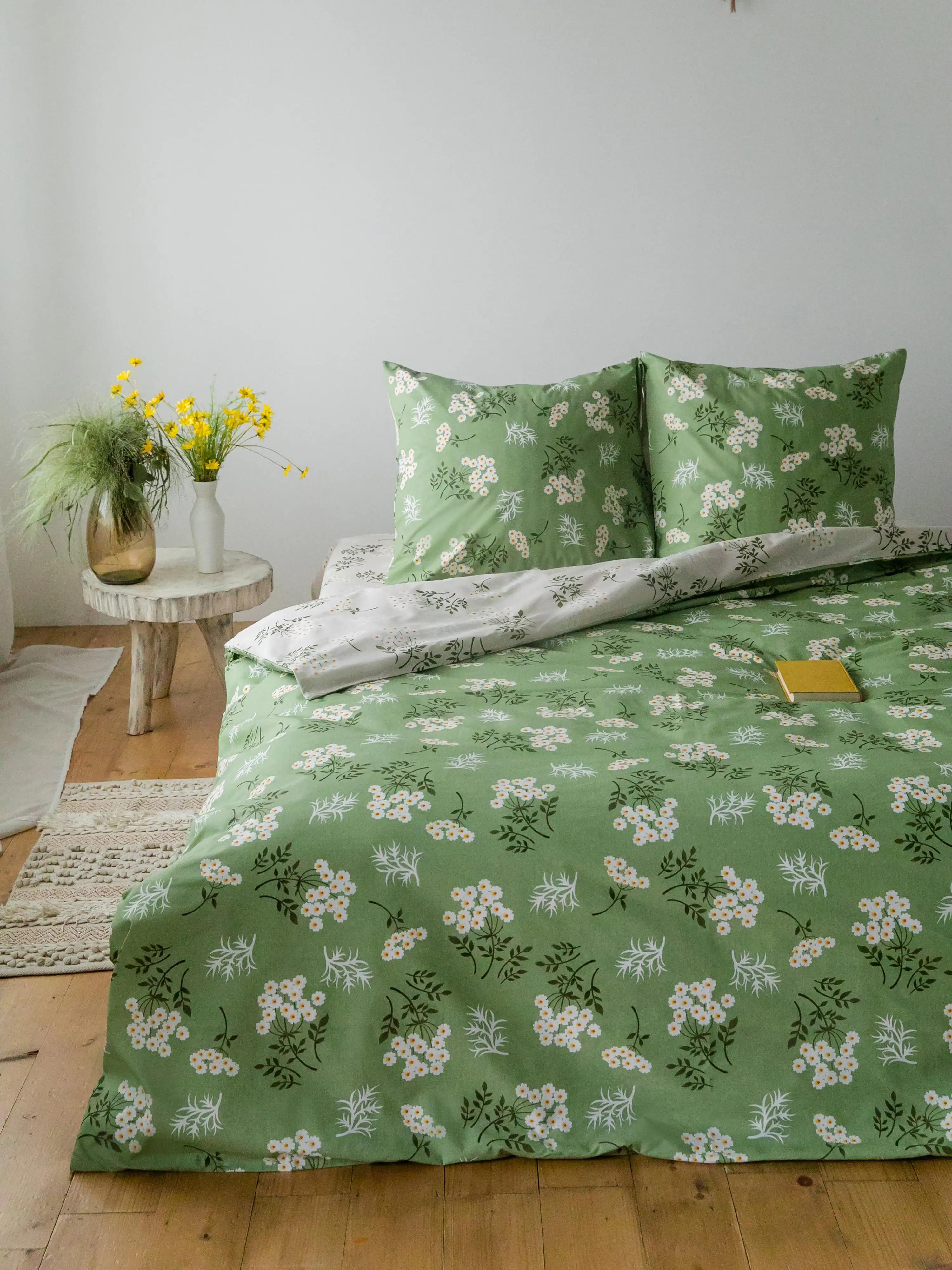 Bedding Set TEP "Everyday collection" Gaisy, 70х70, one and a half - Photo 2