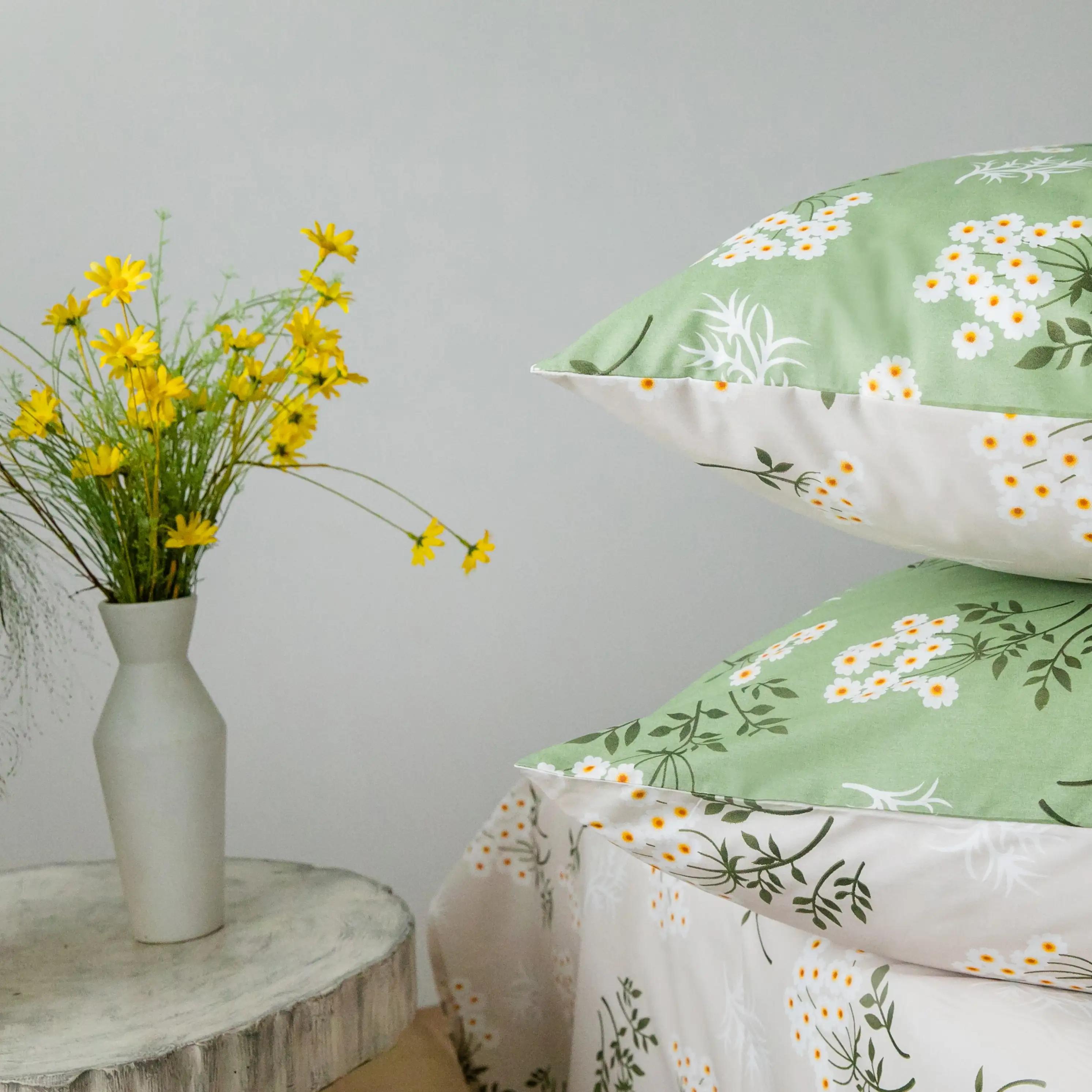 Bedding Set TEP "Everyday collection" Gaisy, 70х70, one and a half - Photo 8