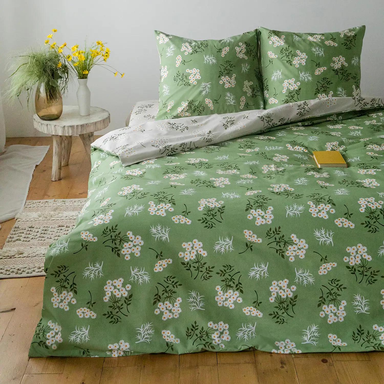 Bedding Set TEP "Everyday collection" Gaisy, 70х70, one and a half - Photo 3