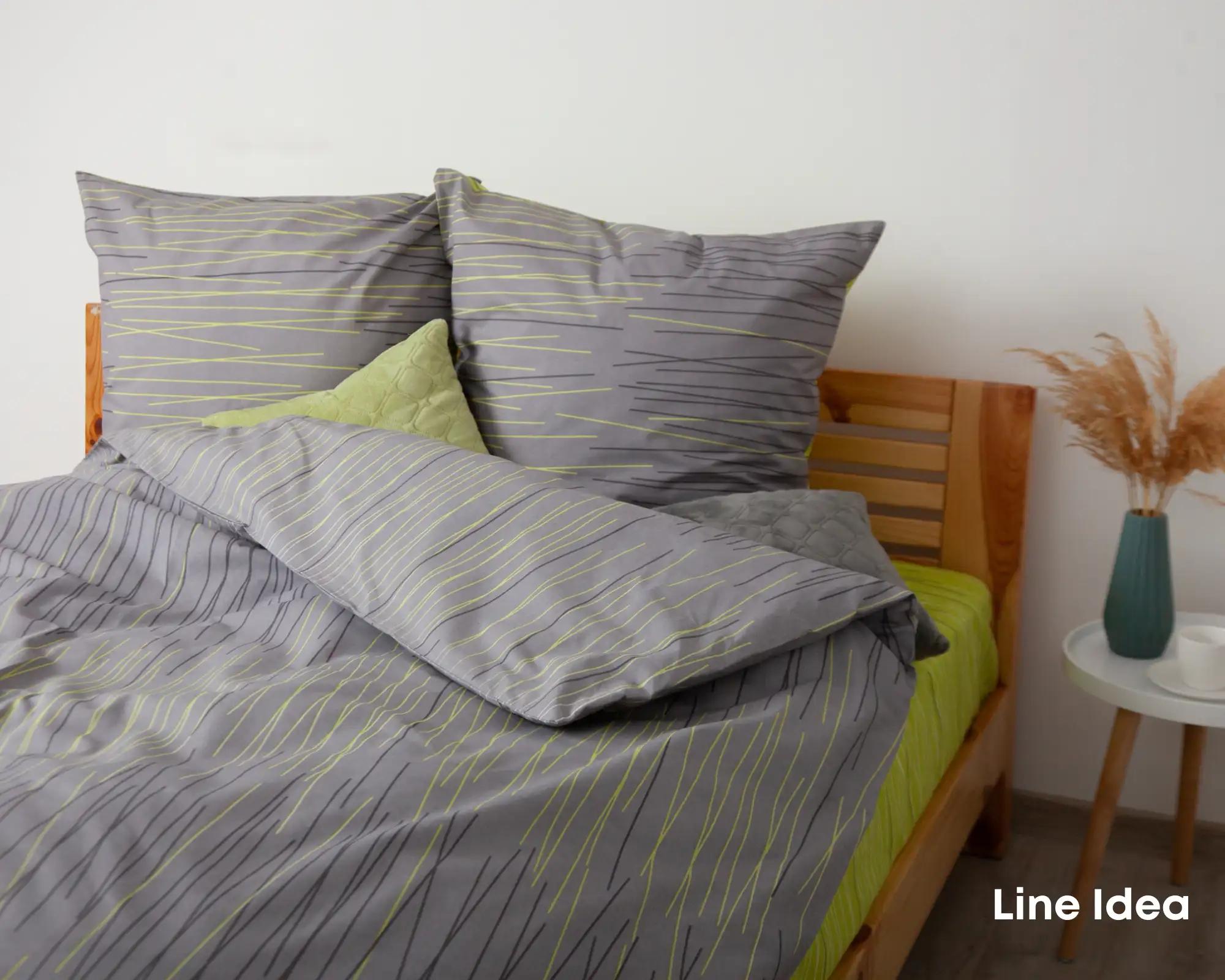 Bedding Set TEP "Everyday collection" Line Idea, 70х70, one and a half - Photo 2