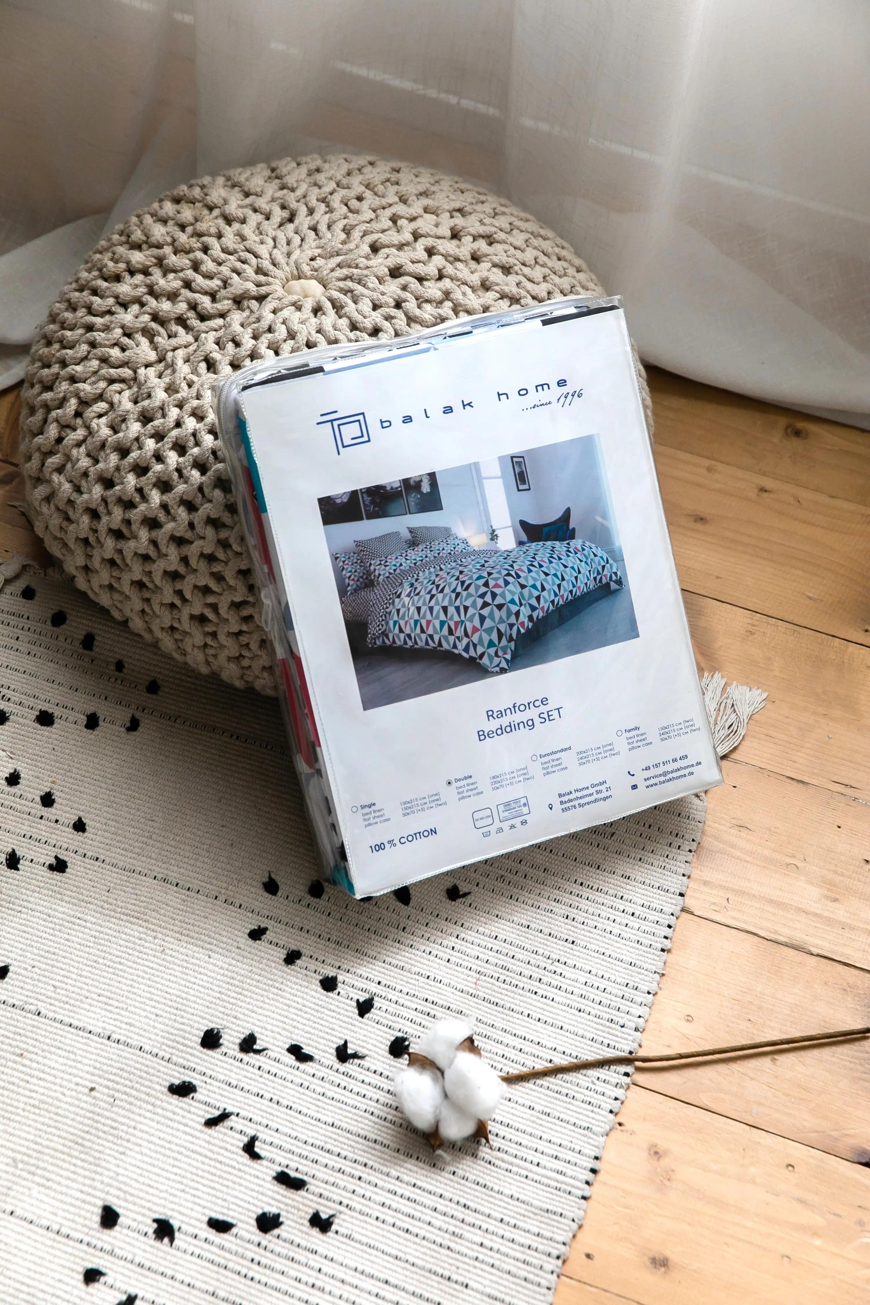 Постільна білизна "RANFORCE" Iris, євро - Фото 8