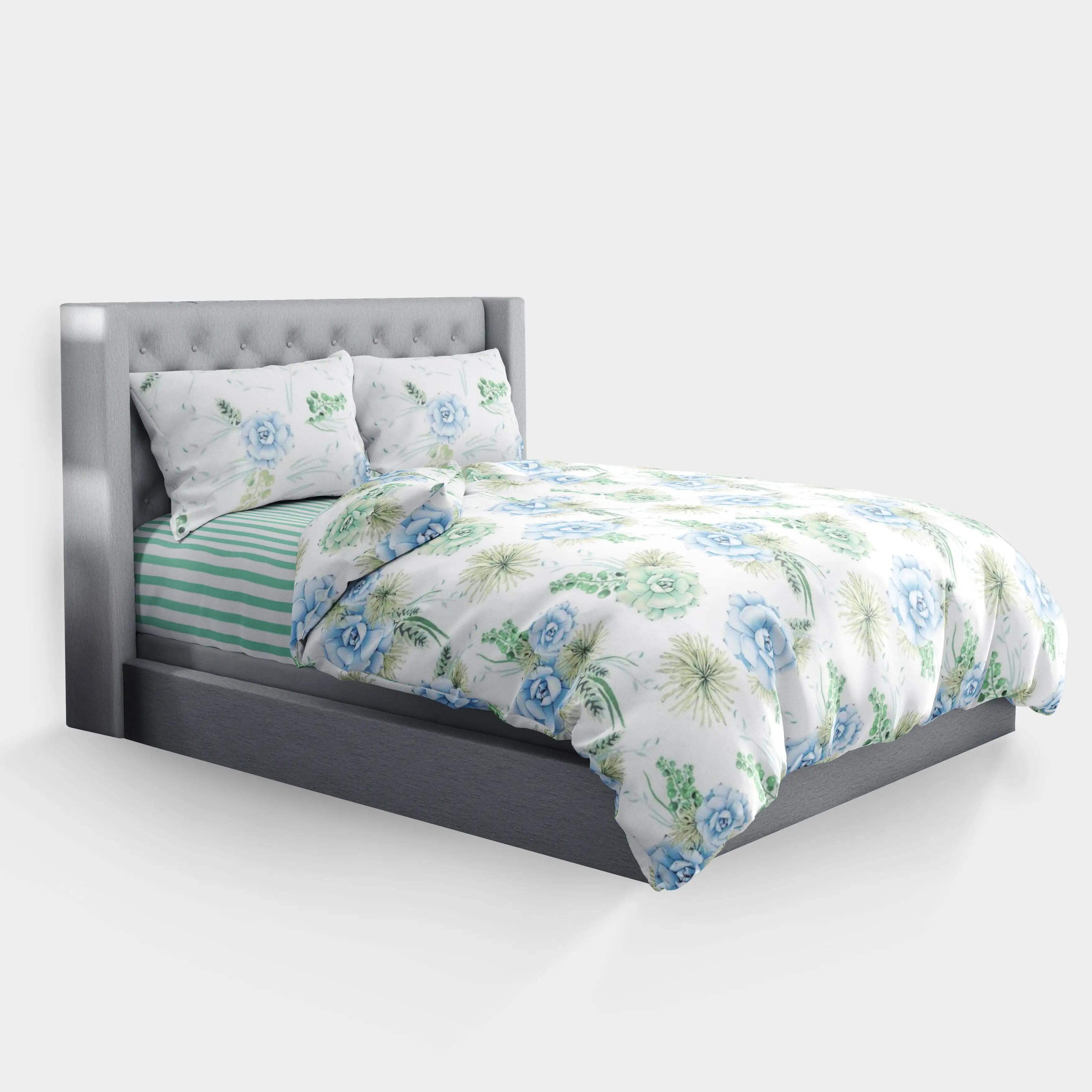 Постільна білизна "RANFORCE" Романс, євро - Фото 3