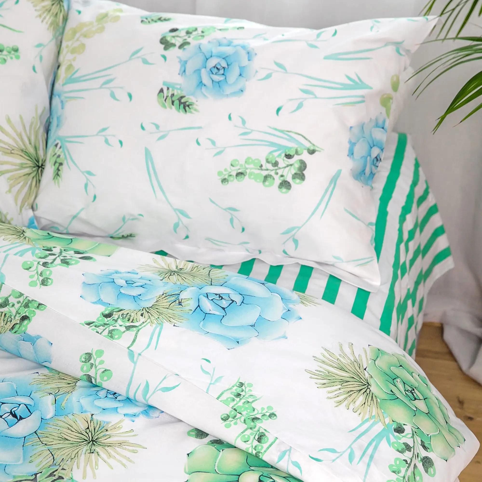 Постільна білизна "RANFORCE" Романс, євро - Фото 6