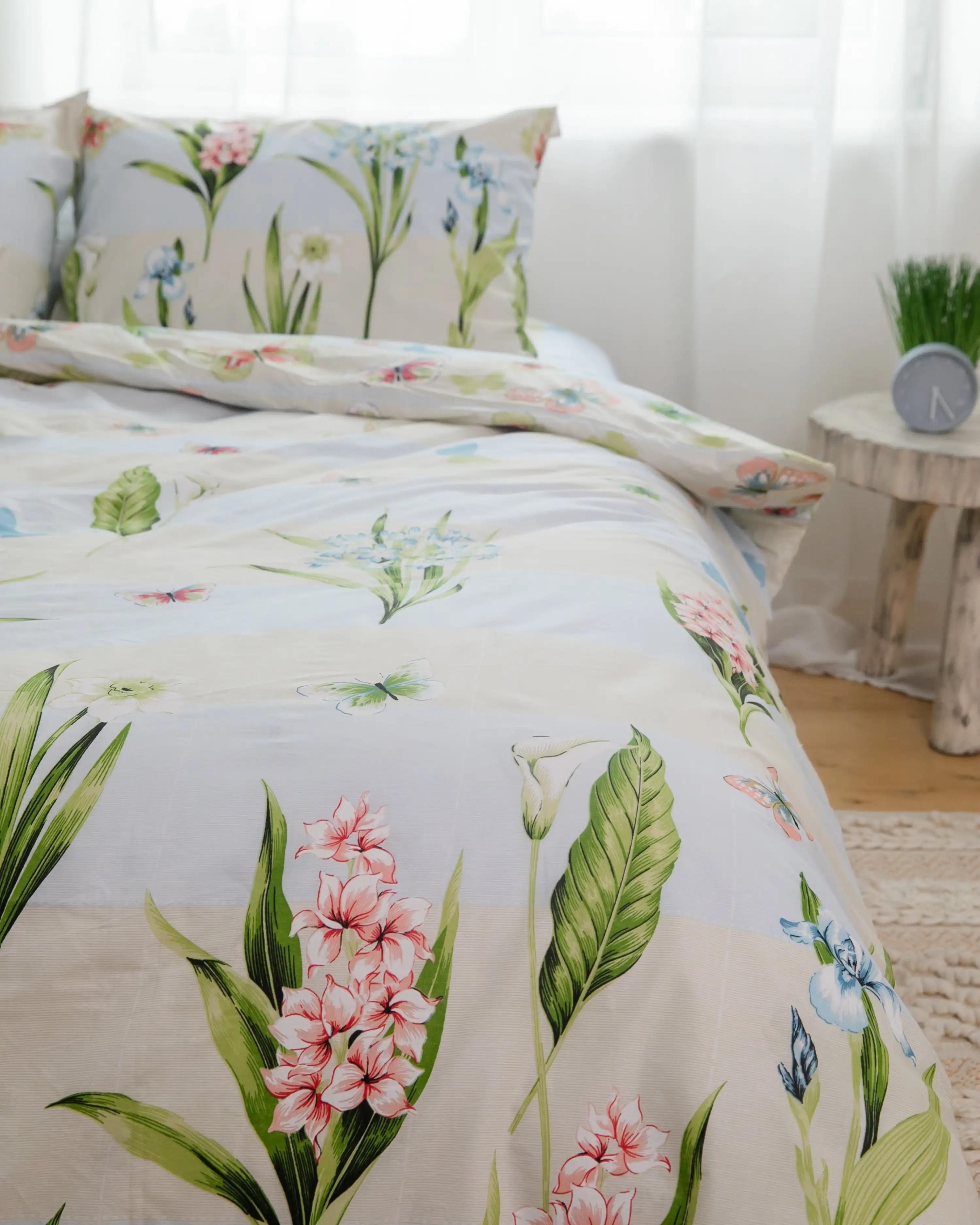 Постільна білизна ТЕП "RANFORCE" Iris, полуторна - Фото 2