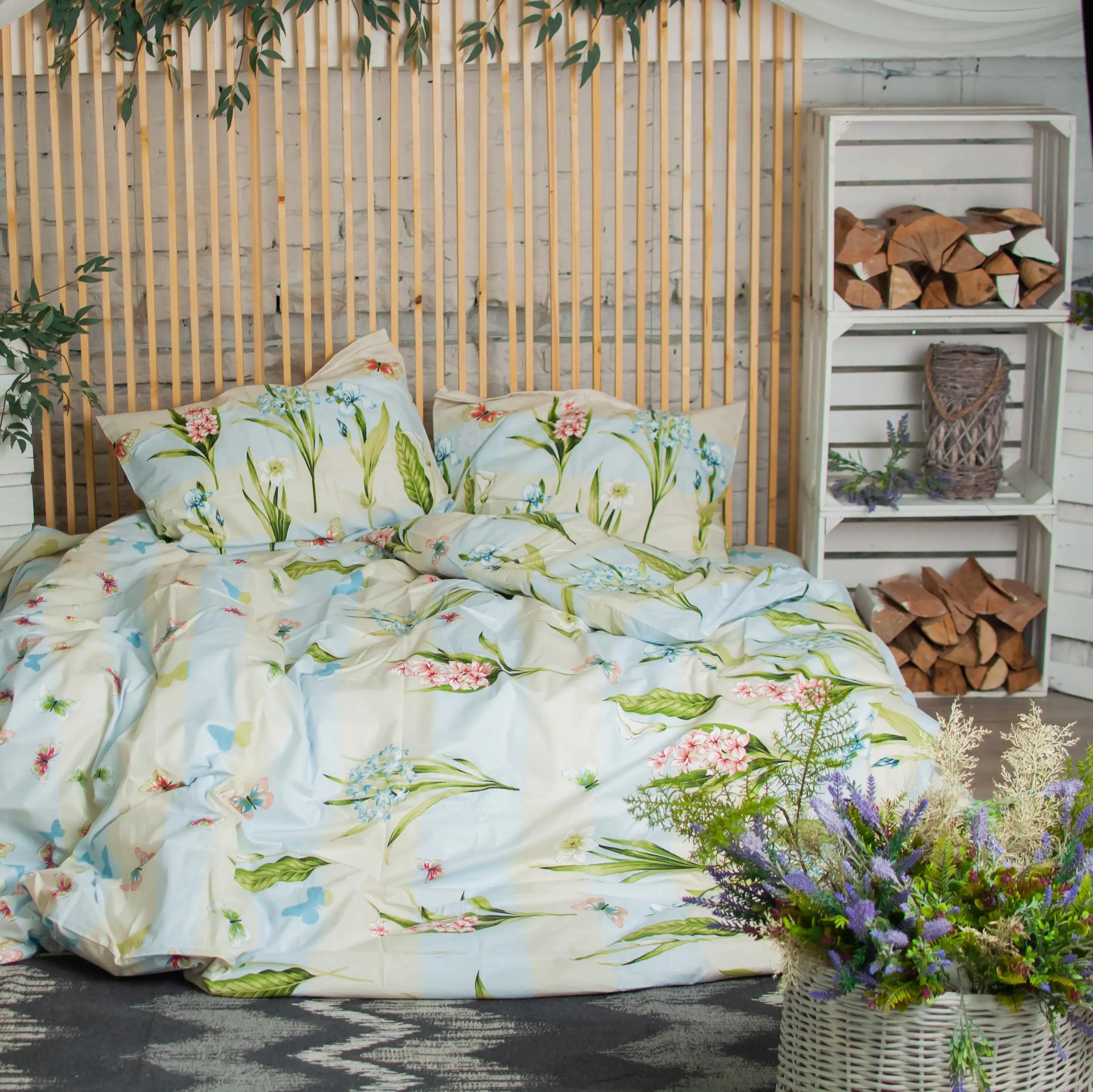 Постільна білизна ТЕП "RANFORCE" Iris, полуторна - Фото 5