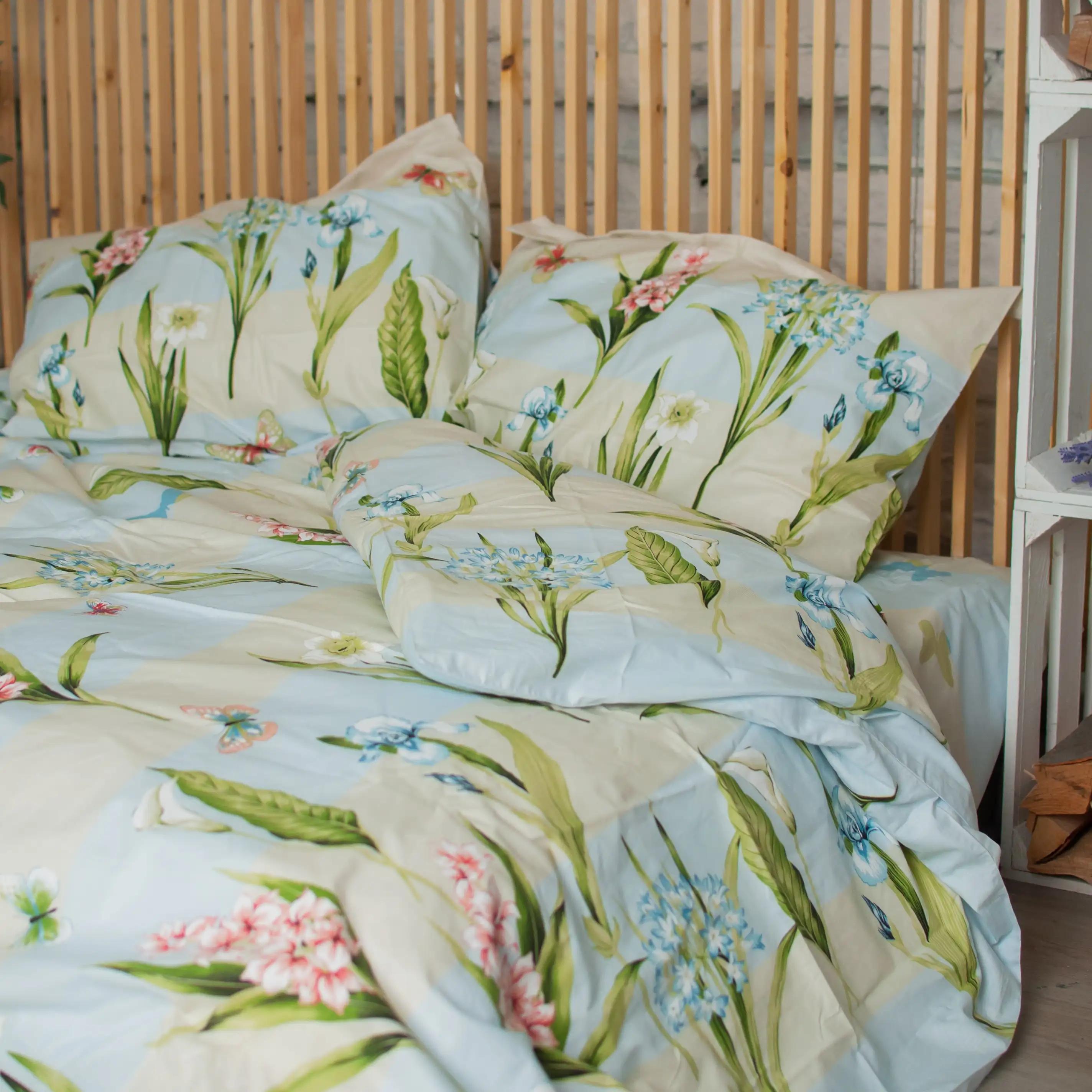 Постільна білизна ТЕП "RANFORCE" Iris, полуторна - Фото 7