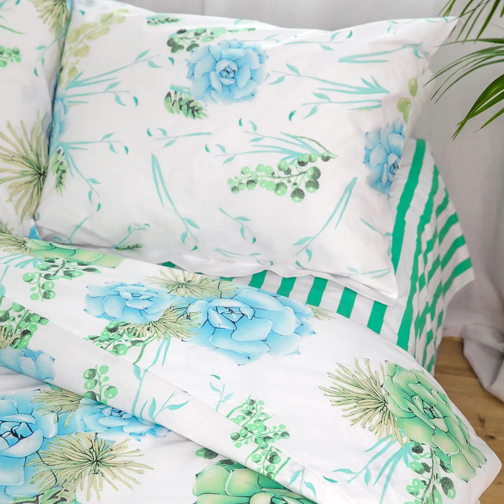 Bedding Set ТЕP "RANFORCE" Romance, one and a half - Photo 5