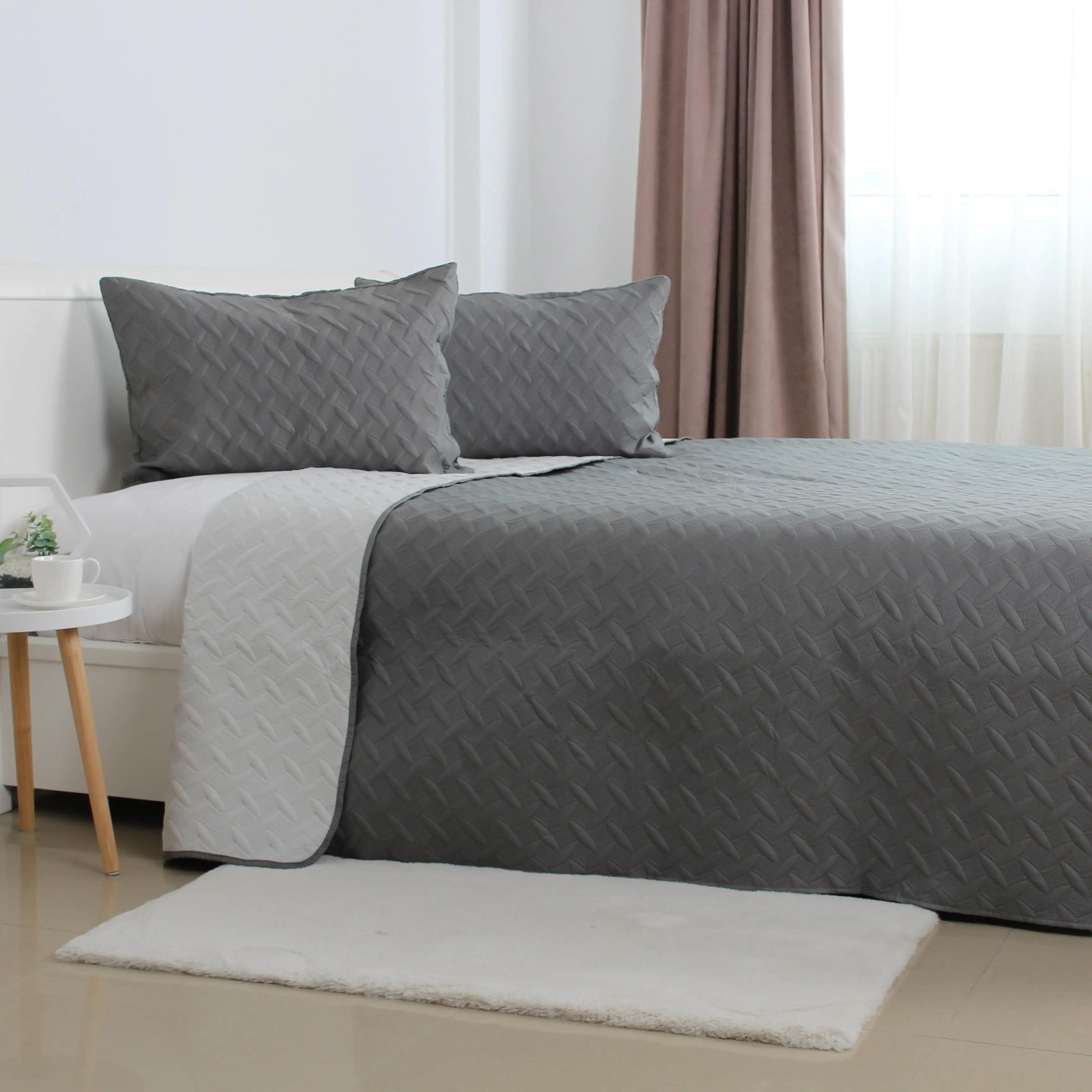 Покривало ТЕП "VINTAGE" 2 наволочки 50*70 см Сіре/Вінтаж, 240x260 - Фото 2