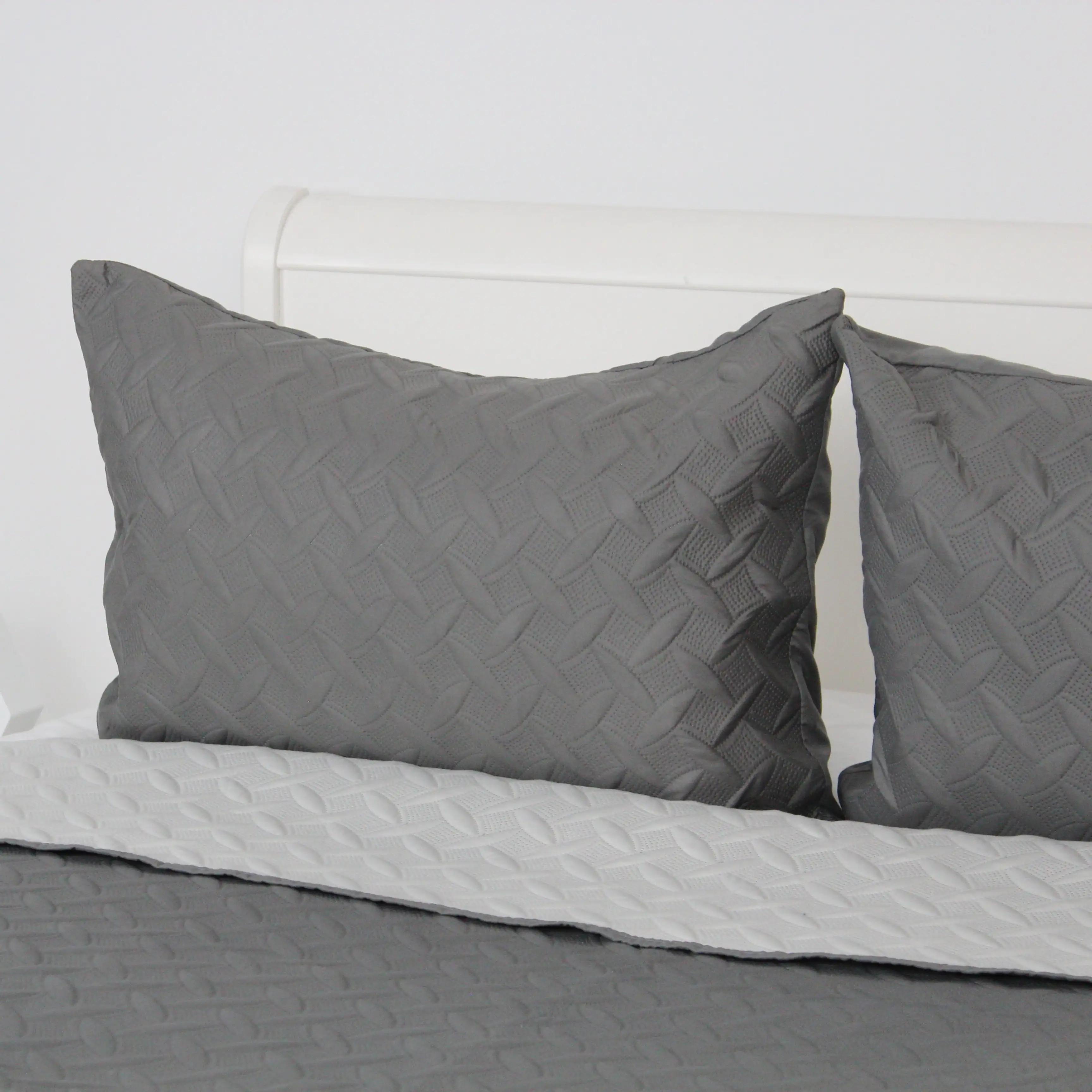 Покривало ТЕП "VINTAGE" 2 наволочки 50*70 см Сіре/Вінтаж, 240x260 - Фото 3