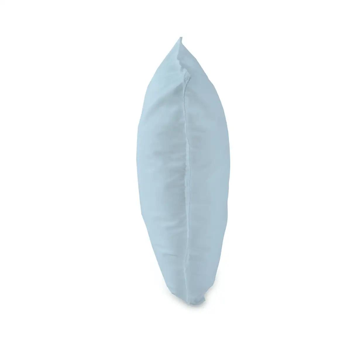 Подушка "WASHED COTTON" Голубая, 70x70 - Фото 2