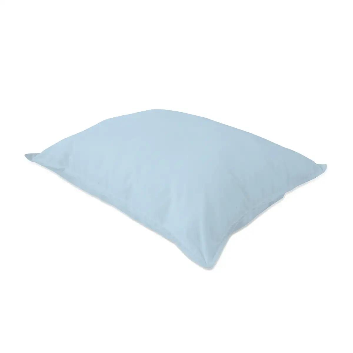 Подушка "WASHED COTTON" Голубая, 70x70 - Фото 3