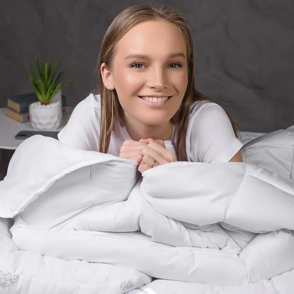 Ковдра FRIENDLY "WHITE COMFORT" 350 г/м², 200x220 - Фото 7