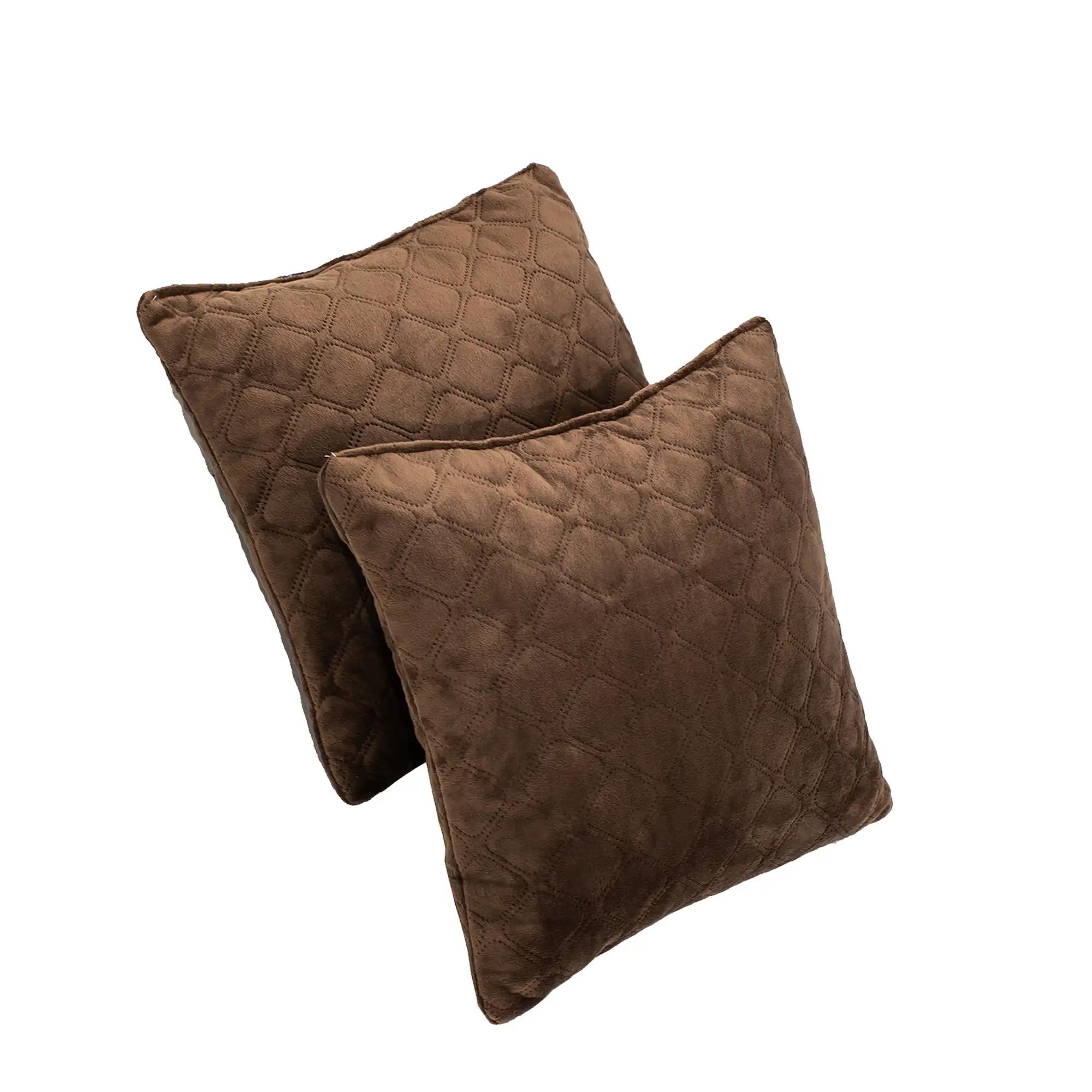 Decorative pillow "VELOUR" Brown, 45x45 - Photo 5