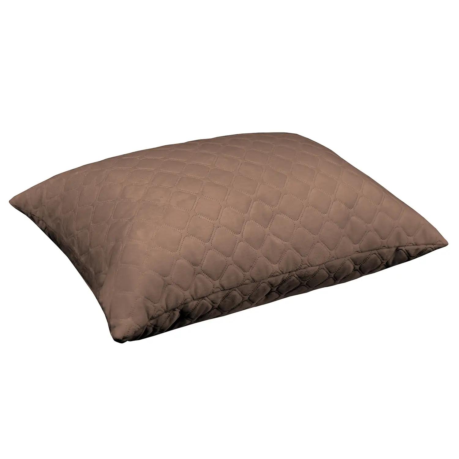Decorative pillow "VELOUR" Brown, 45x45 - Photo 3