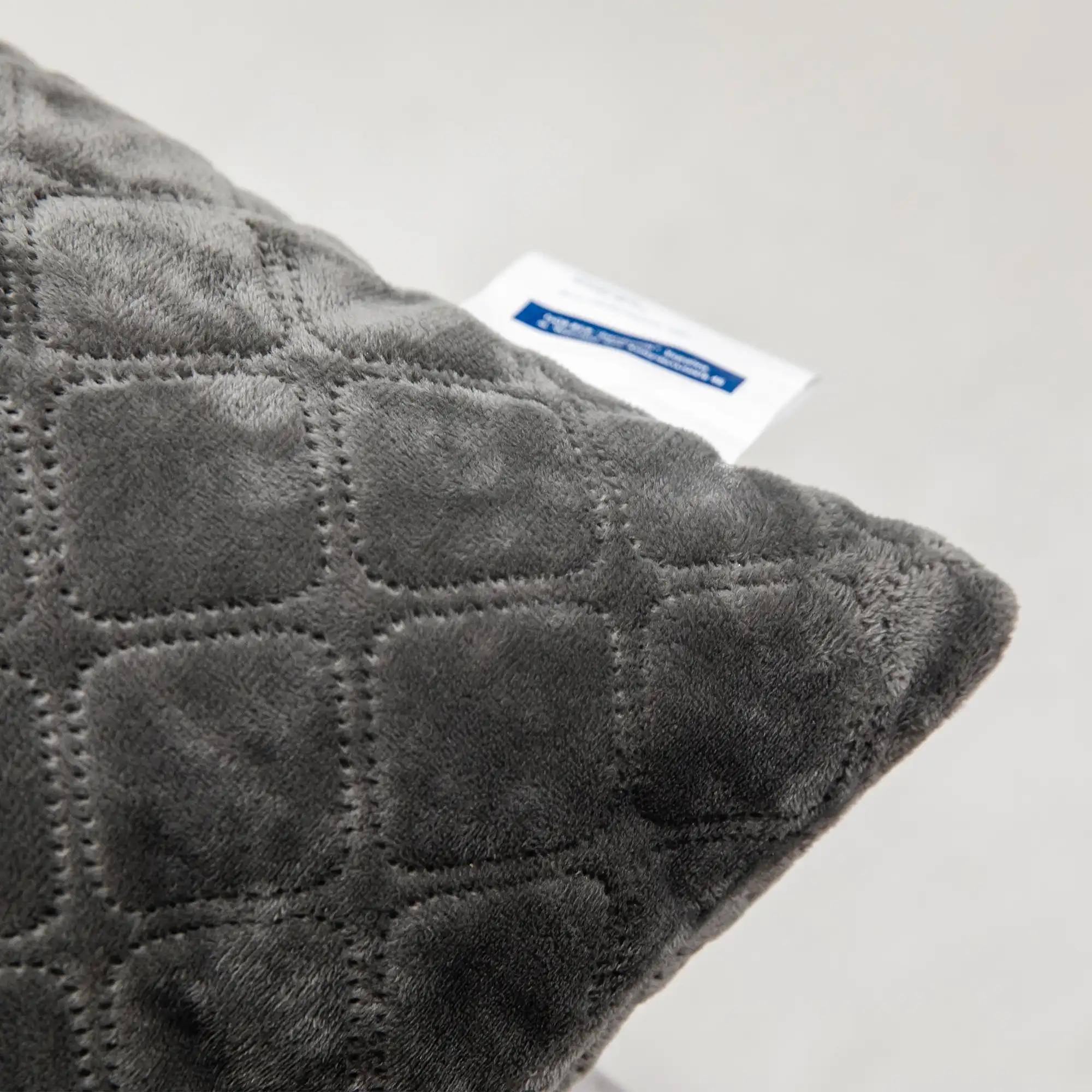 Decorative pillow "VELOUR" Gray, 50x70 - Photo 5