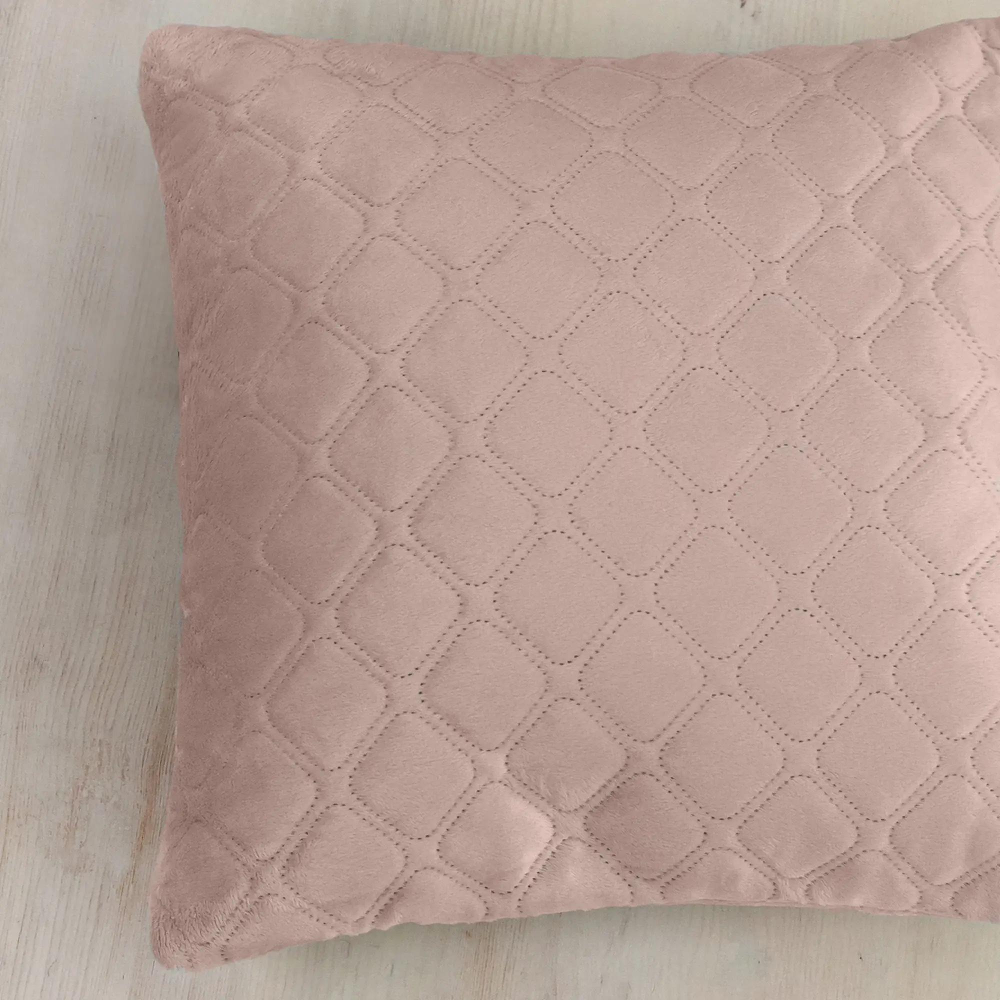 Подушка декоративная "VELOUR" Пудровая, 50x70 - Фото 3