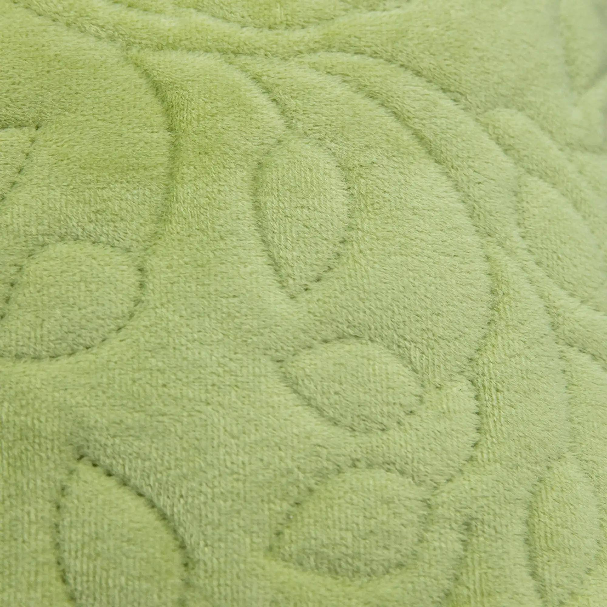 Подушка декоративна "VELOUR" Салатова, 40x40 - Фото 3