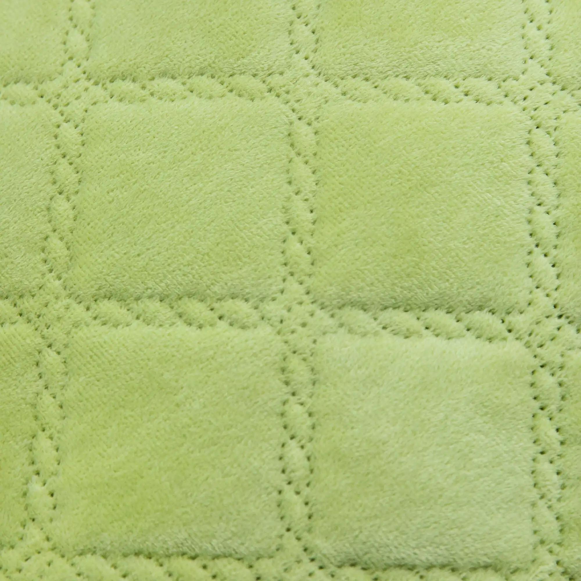 Подушка декоративна "VELOUR" Салатова, 40x40 - Фото 4