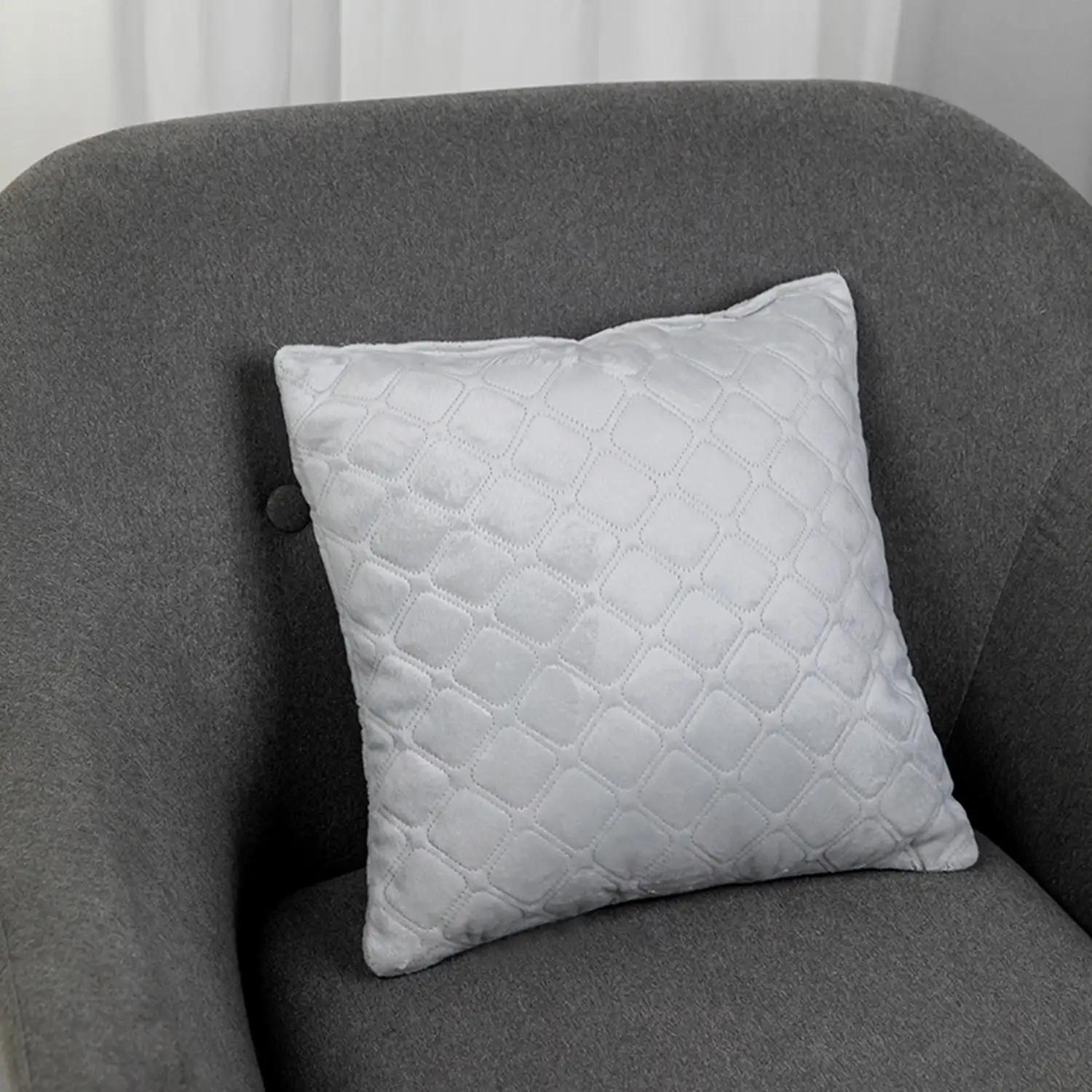 Decorative pillow "VELOUR" Light gray, 50x70 - Photo 5