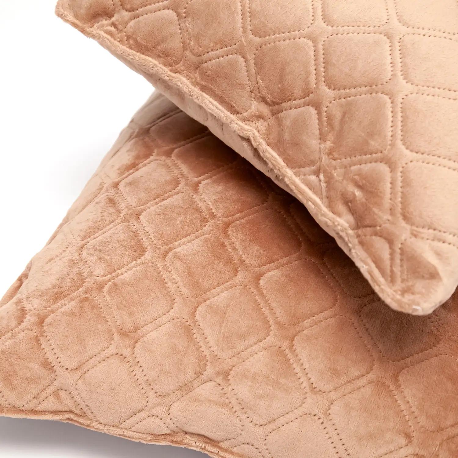 Подушка декоративна "VELOUR" Капучіно, 40x40 - Фото 4