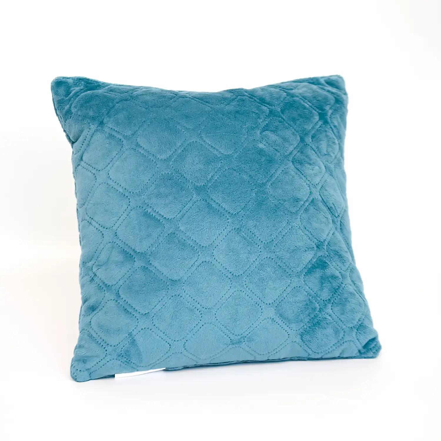 Подушка декоративная "VELOUR" Синяя