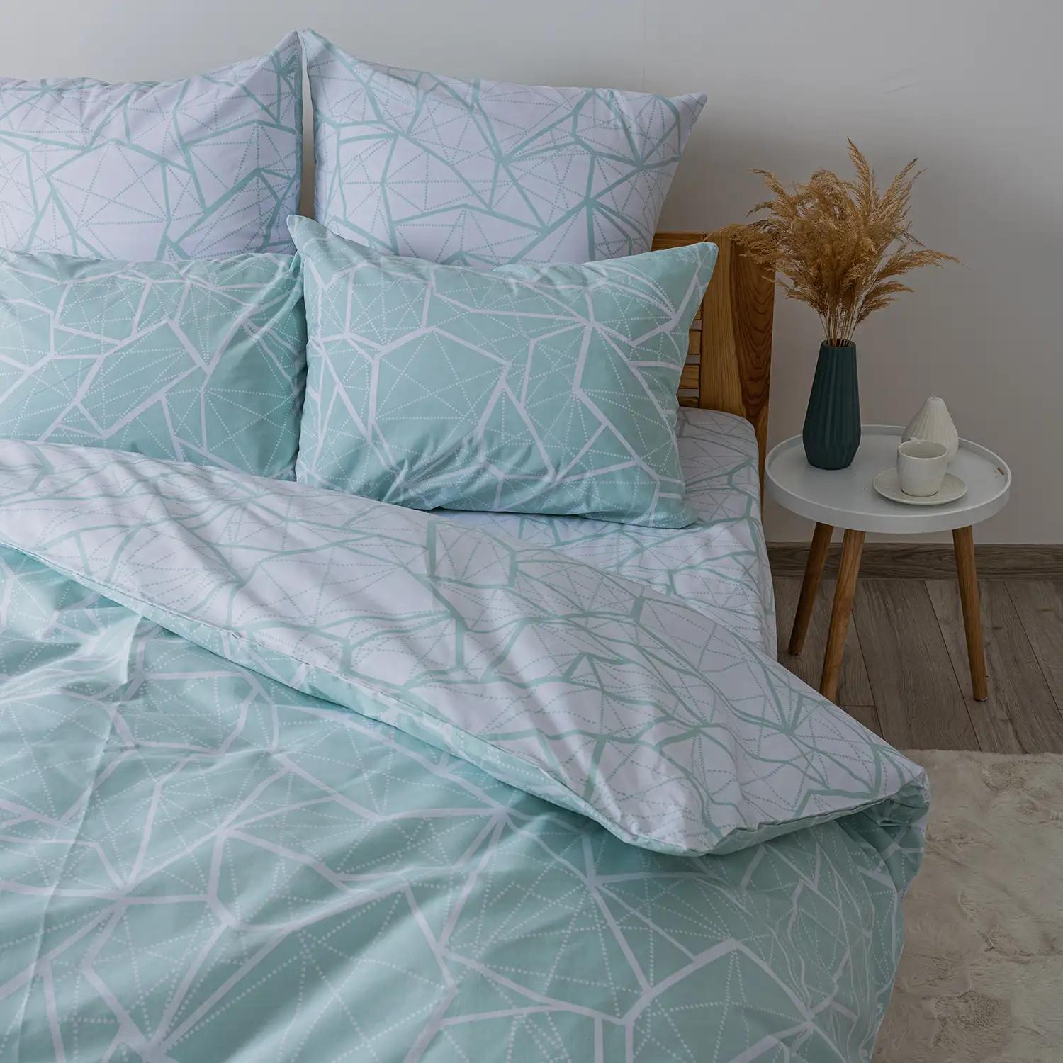 Постельное белье ТЕП "Happy Sleep" Marble, 50x70, полуторное - Фото 3