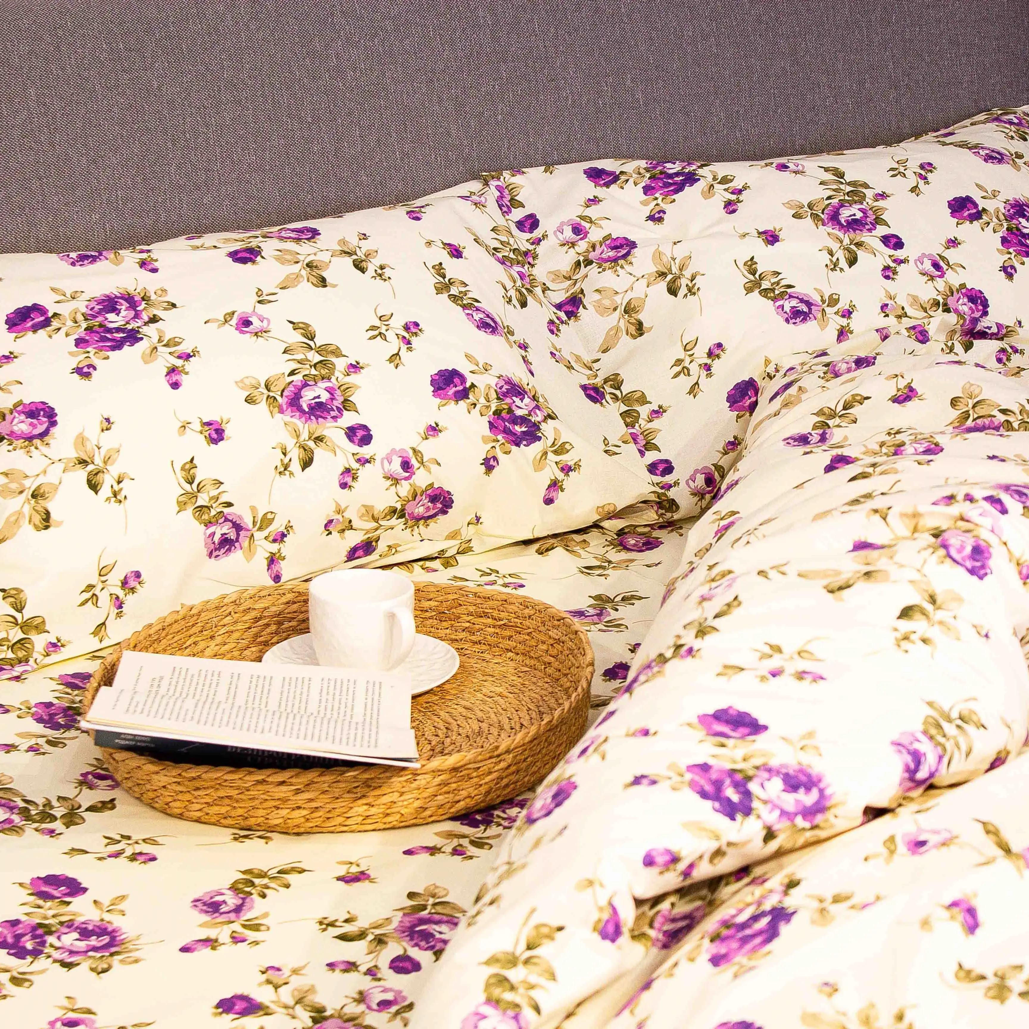 Комплект постільної білизни "ТЕП" GORGEOUS FLOWERS, двоспальна - Фото 5