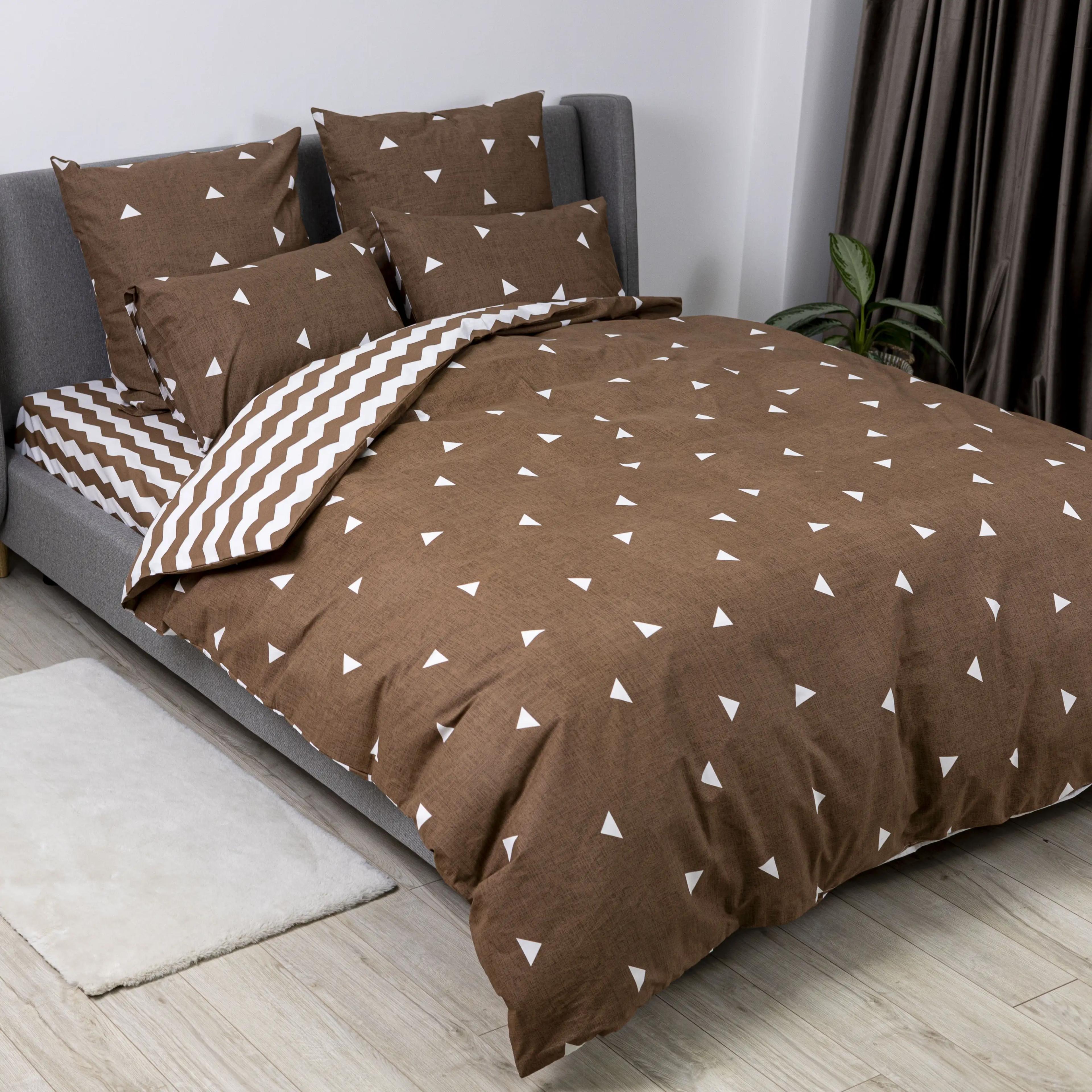 Постельное белье ТЕП "Soft dreams" Cappuccino Night, 70x70, двуспальное - Фото 3