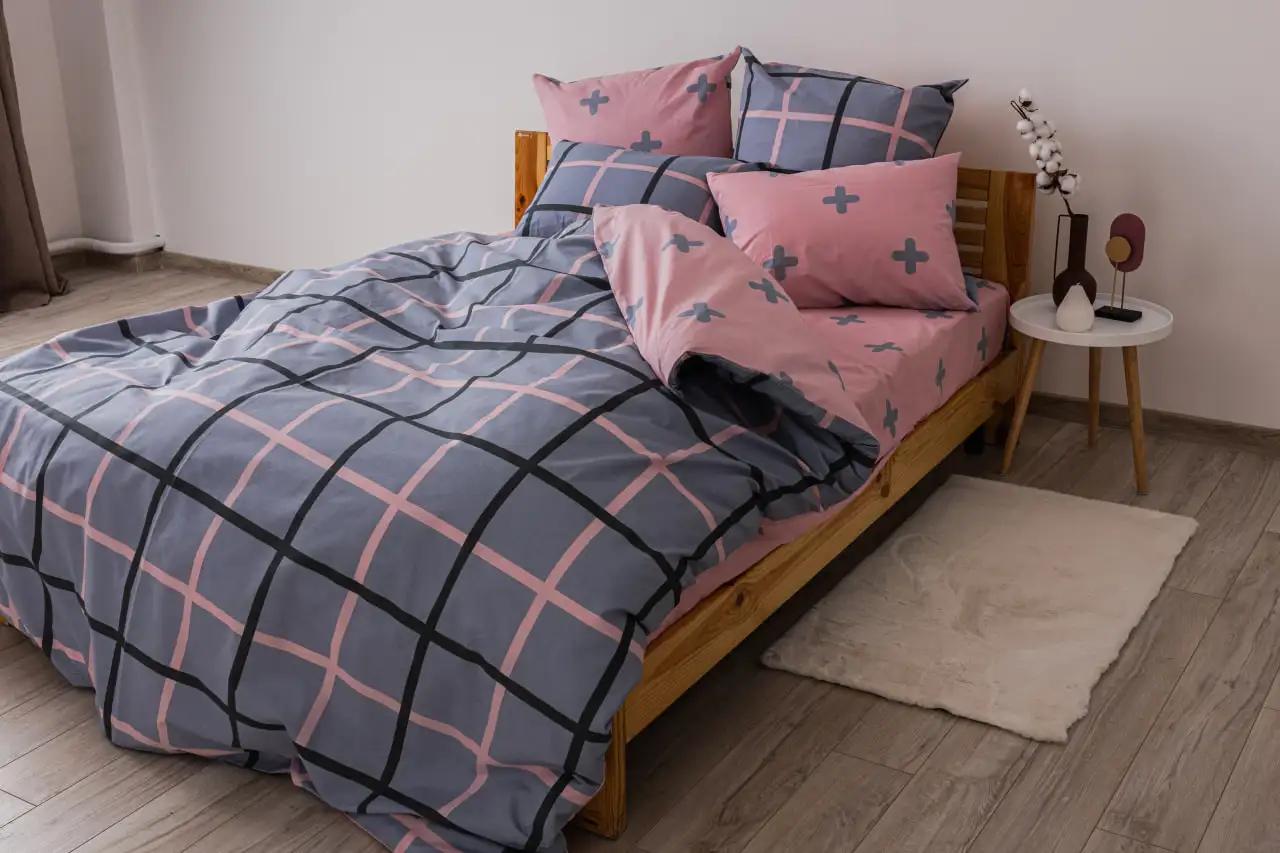 Комплект постільної білизни ТЕП "Happy Sleep" 331 PINCKY LINE, двоспальна - Фото 2