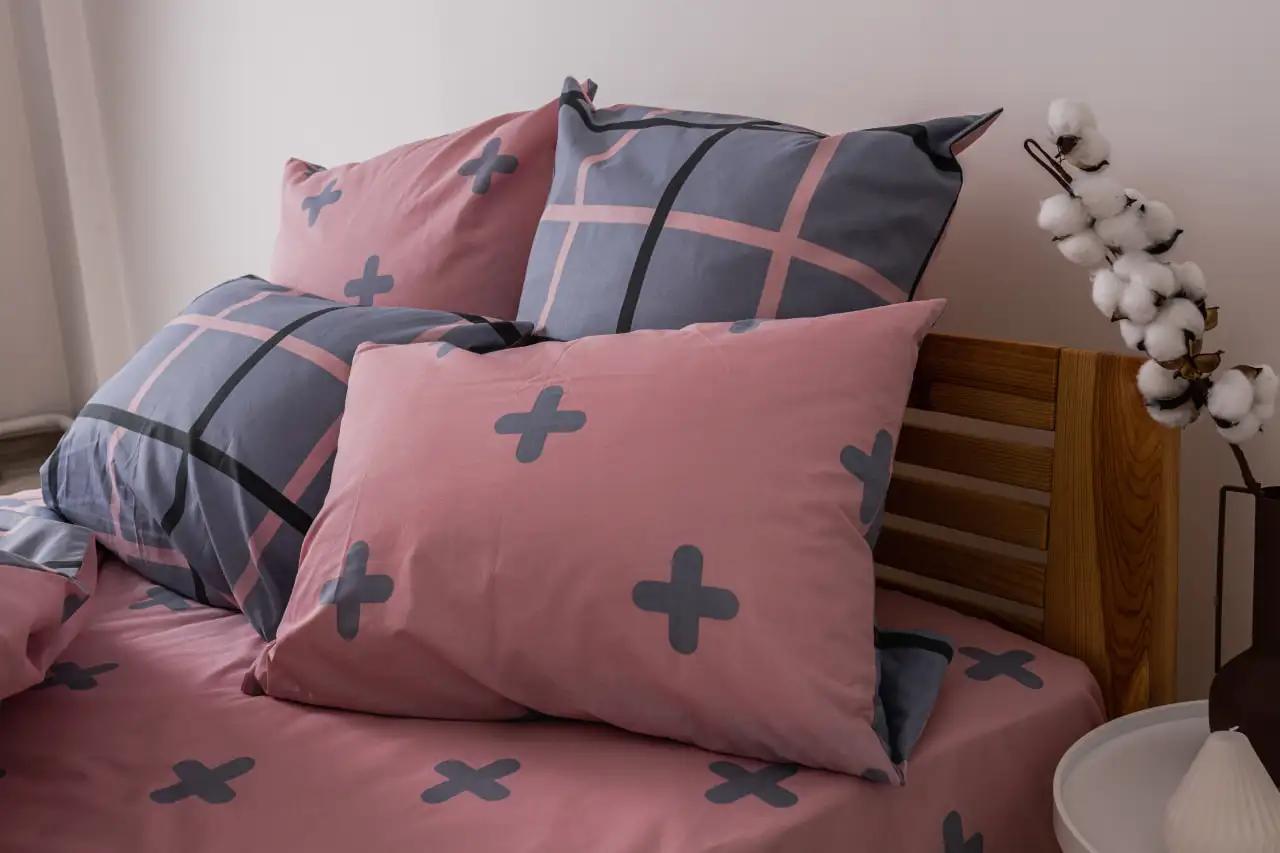 Комплект постільної білизни ТЕП "Happy Sleep" 331 PINCKY LINE, двоспальна - Фото 3