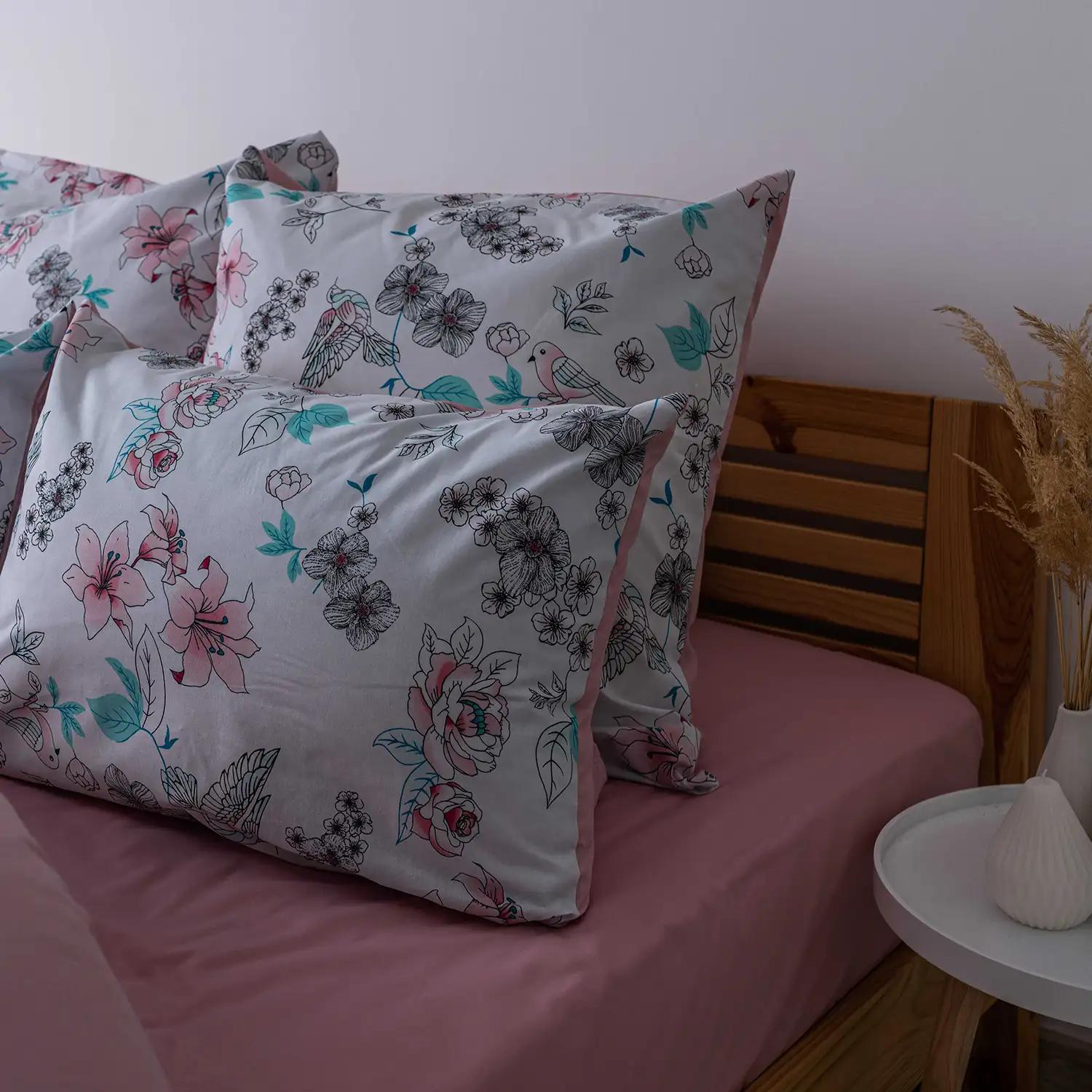 Постільна білизна ТЕП "Soft dreams" English Flower, 70x70, євро - Фото 5