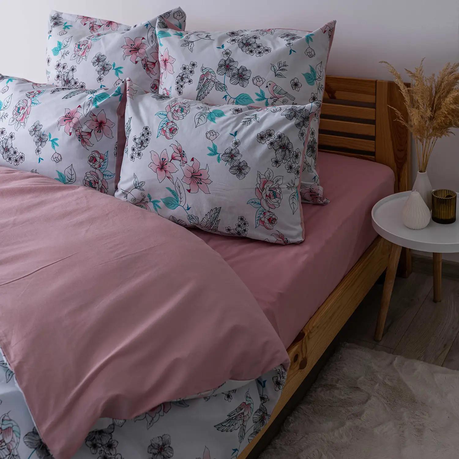 Постільна білизна ТЕП "Soft dreams" English Flower, 70x70, євро - Фото 4